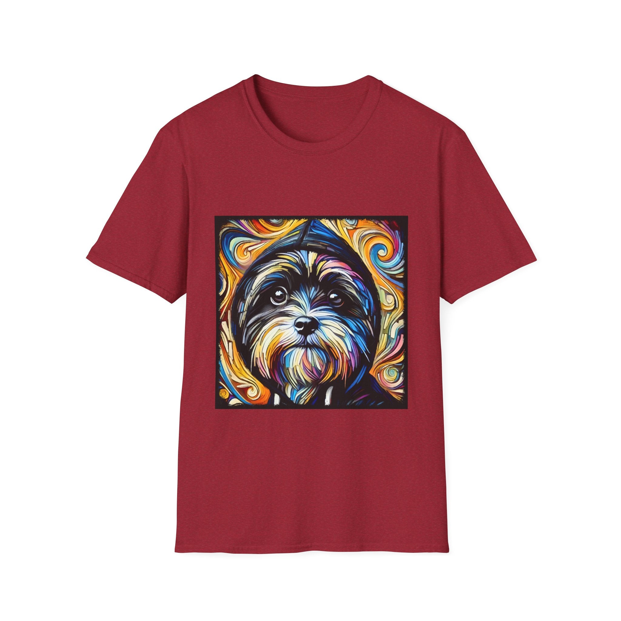 Havanese Street Swirl | Unisex Dog T-Shirt