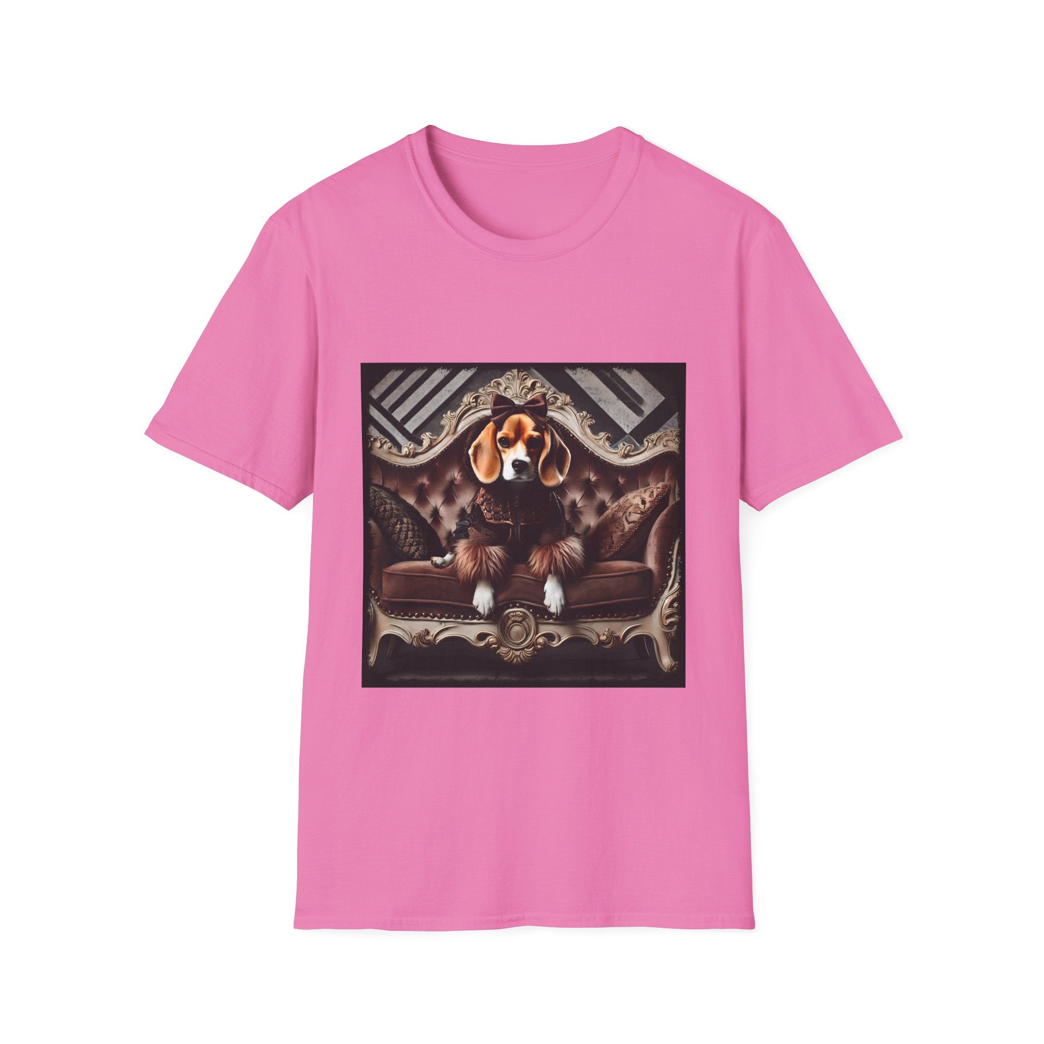 Beagle Fierce Fashionista | Unisex Dog T-Shirt