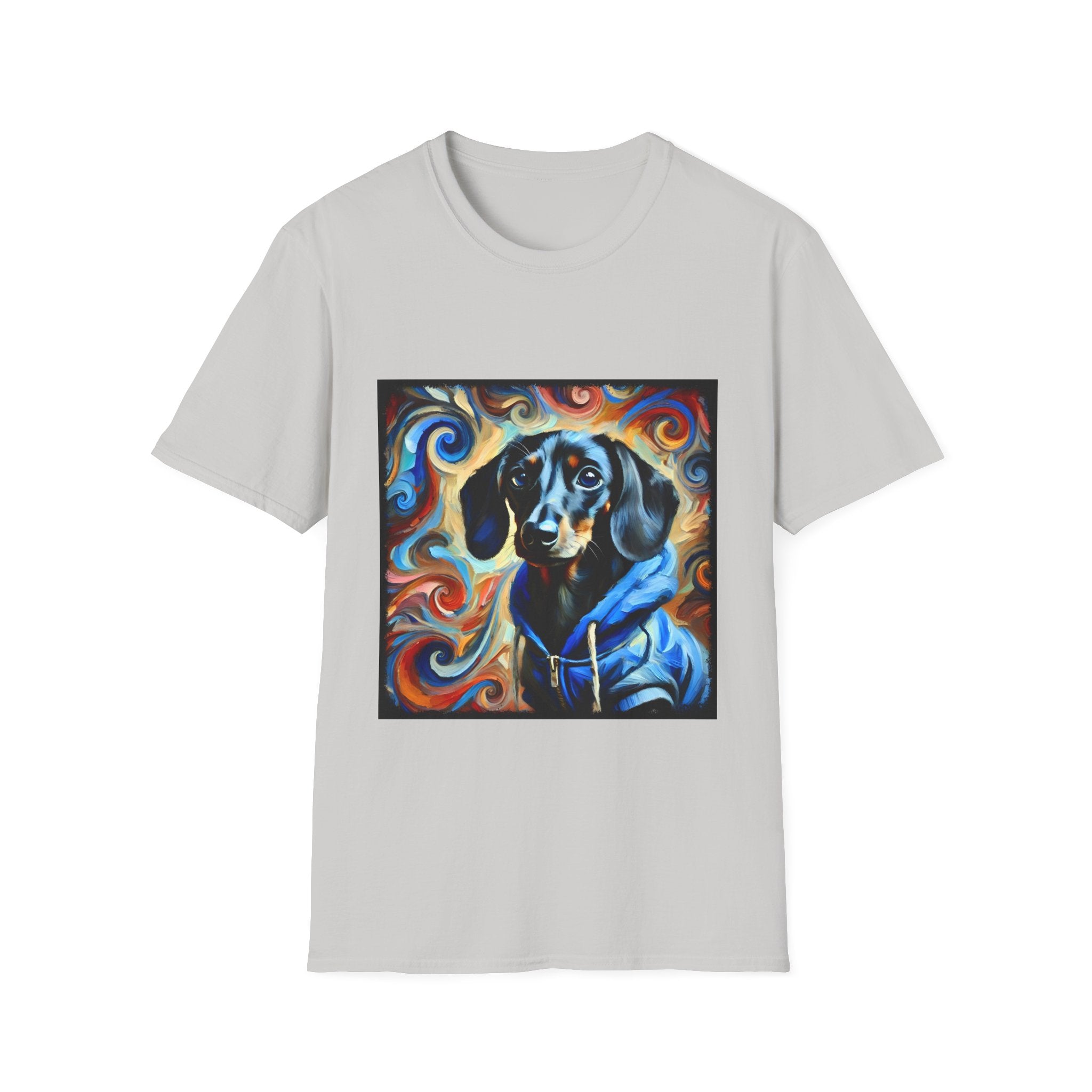 Dachshund Urban Edge Swirl | Unisex Dog T-Shirt