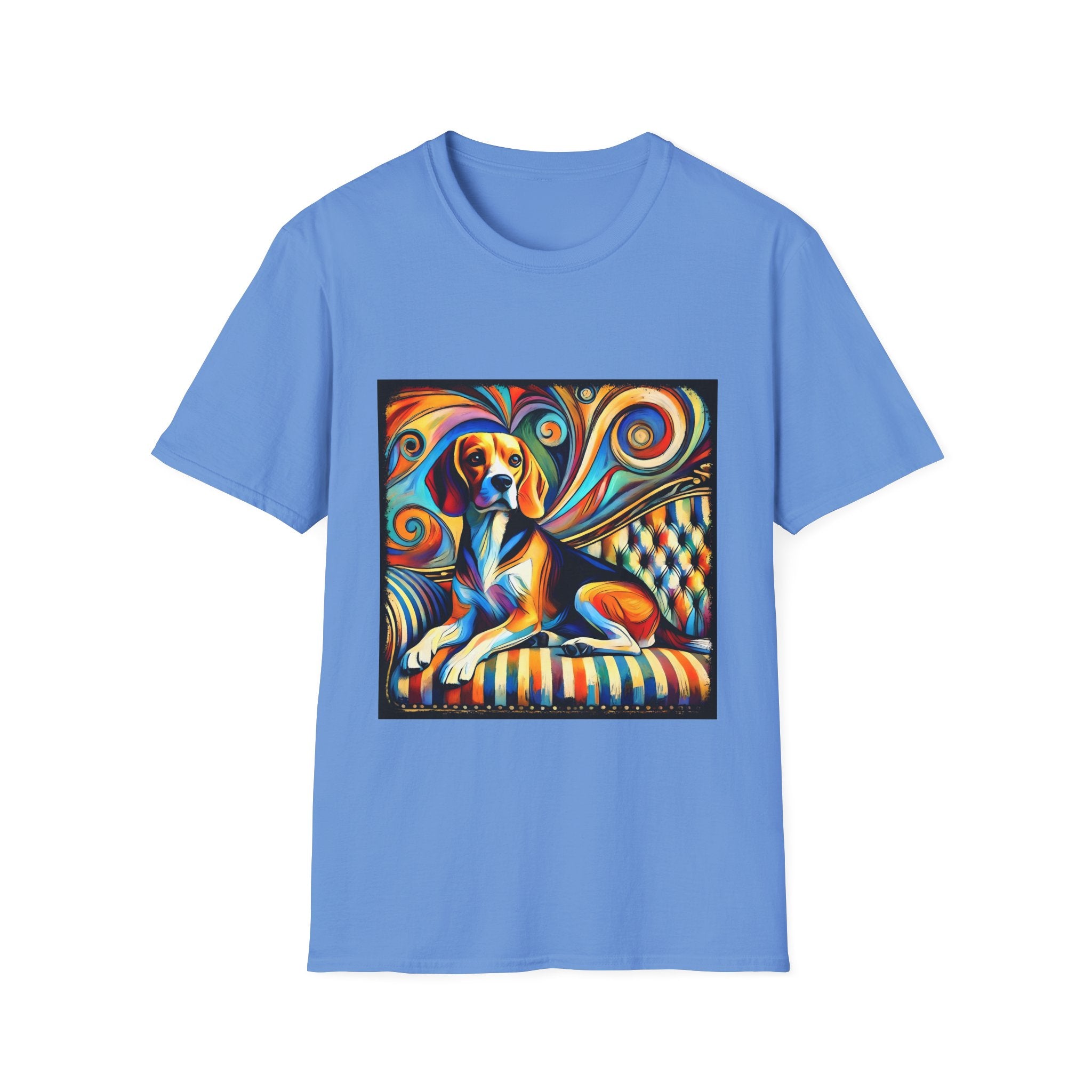 Beagle Vivid Sun Swirl  | Unisex Dog T-Shirt