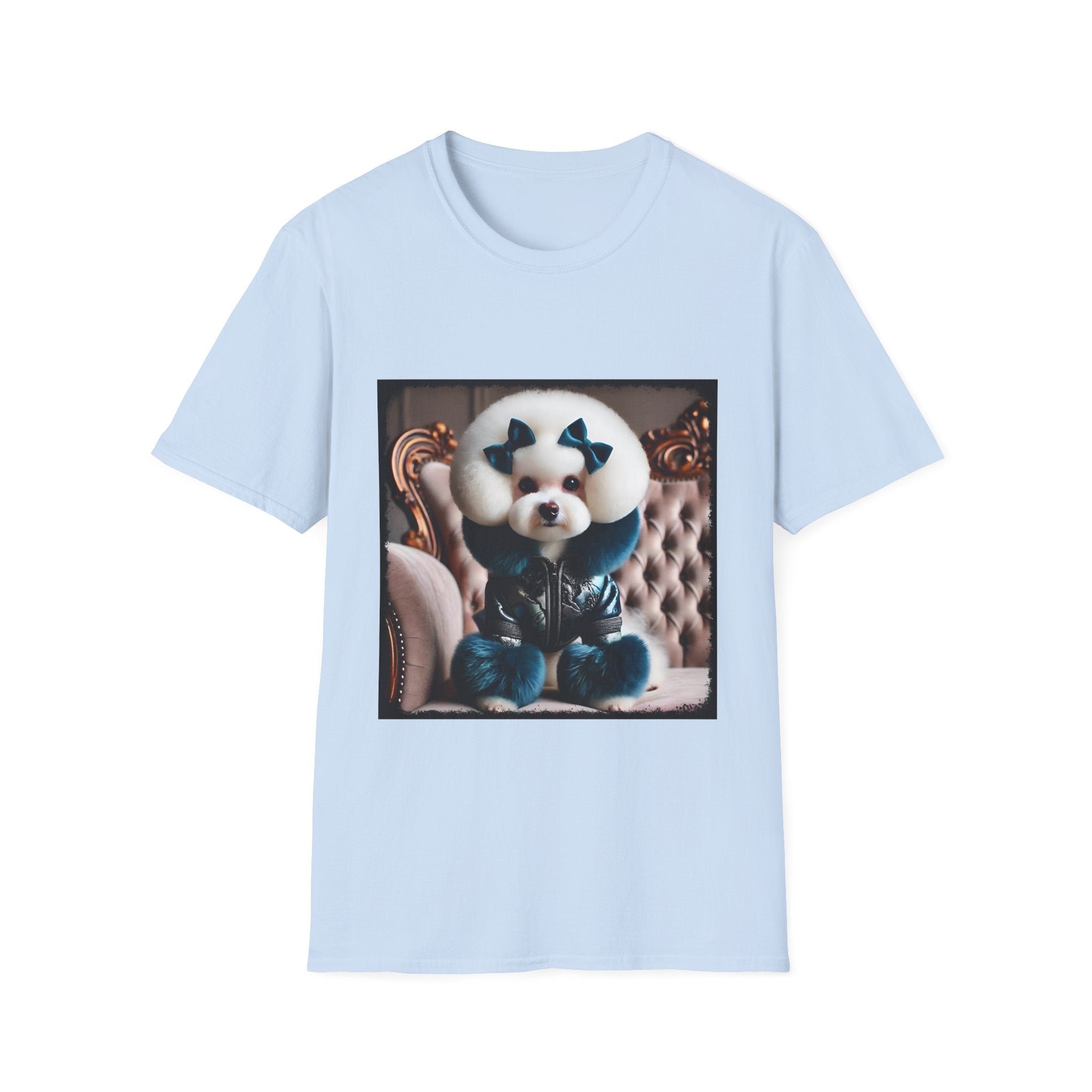 Bichon Frise Posh Pawfluencer | Unisex Dog T-Shirt