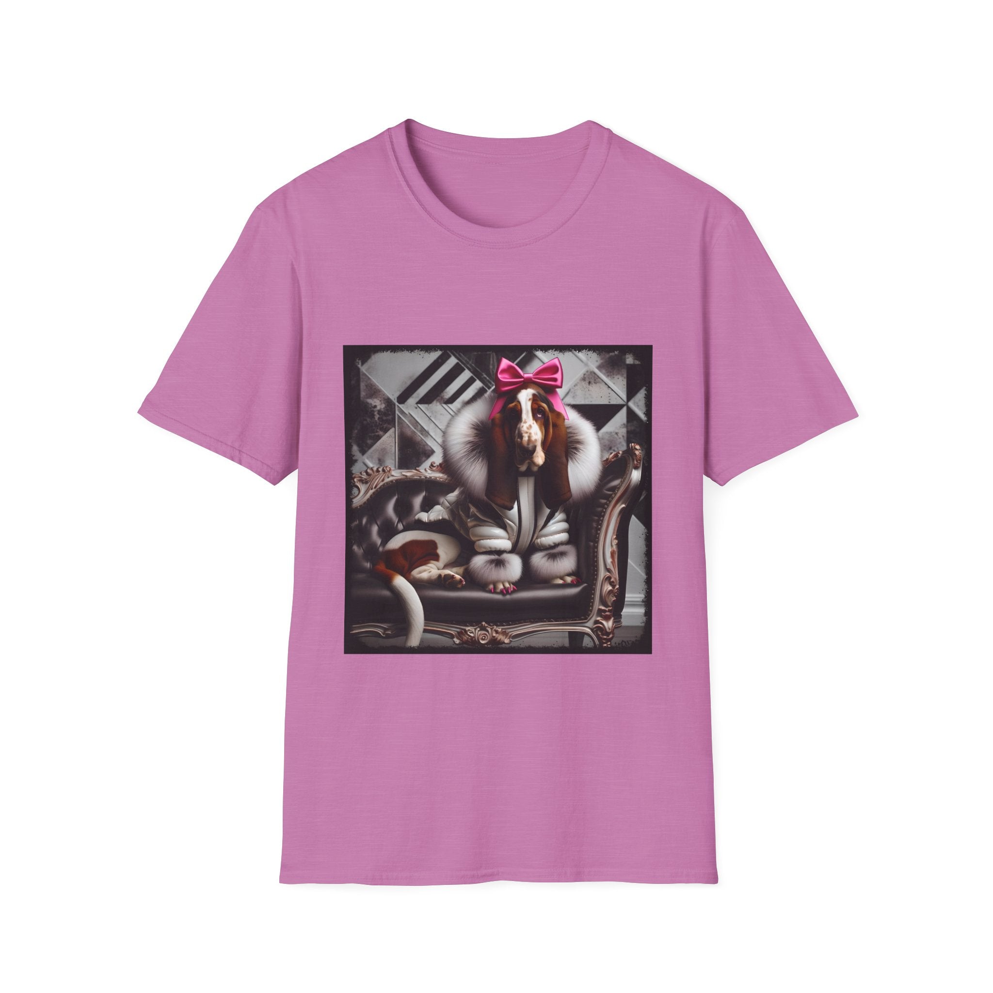 Basset Hound Fashionista | Unisex Dog T-Shirt