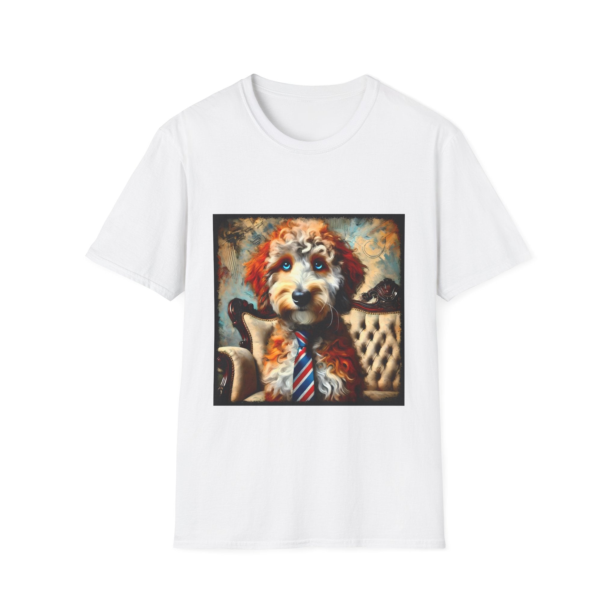 Aussiedoodle Blue Eyed Boy | Unisex Dog T-Shirt