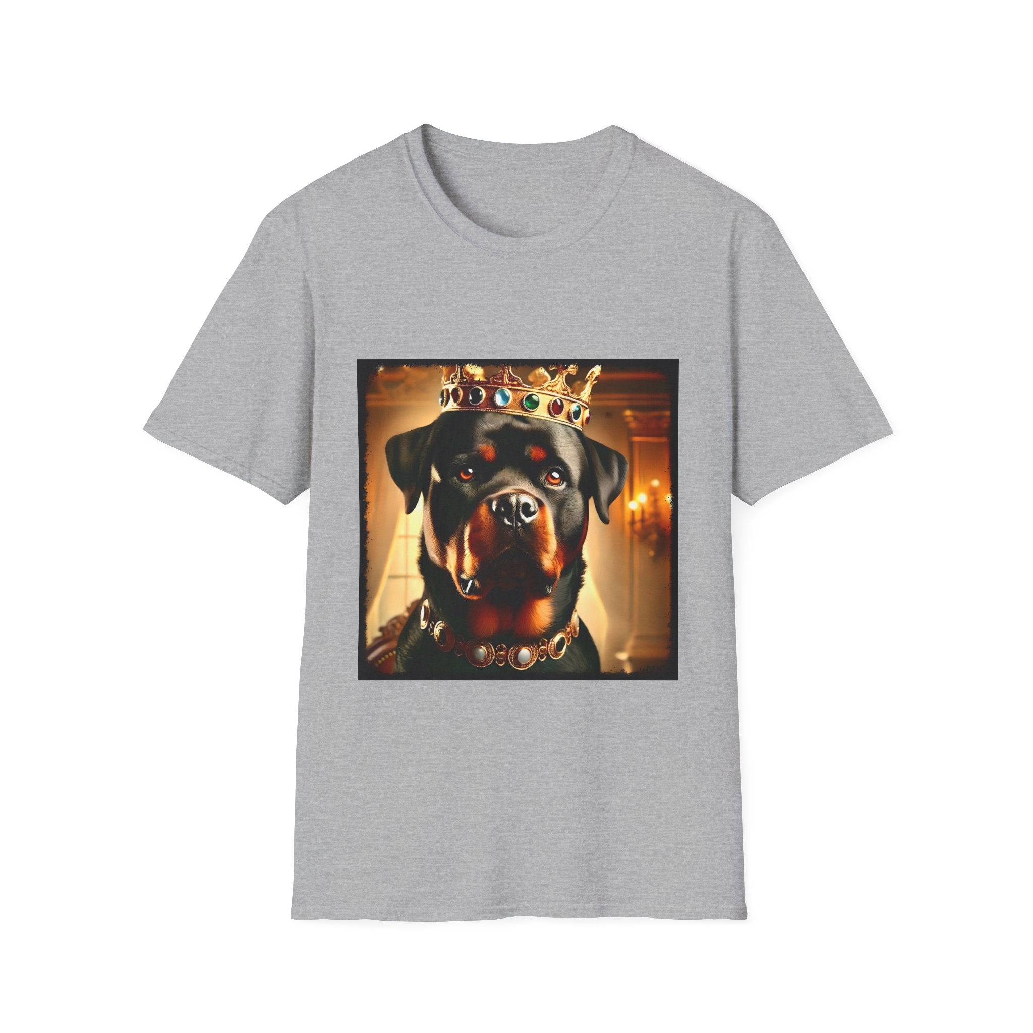 Rottweiler Mighty Monarch | Unisex Dog T-Shirt
