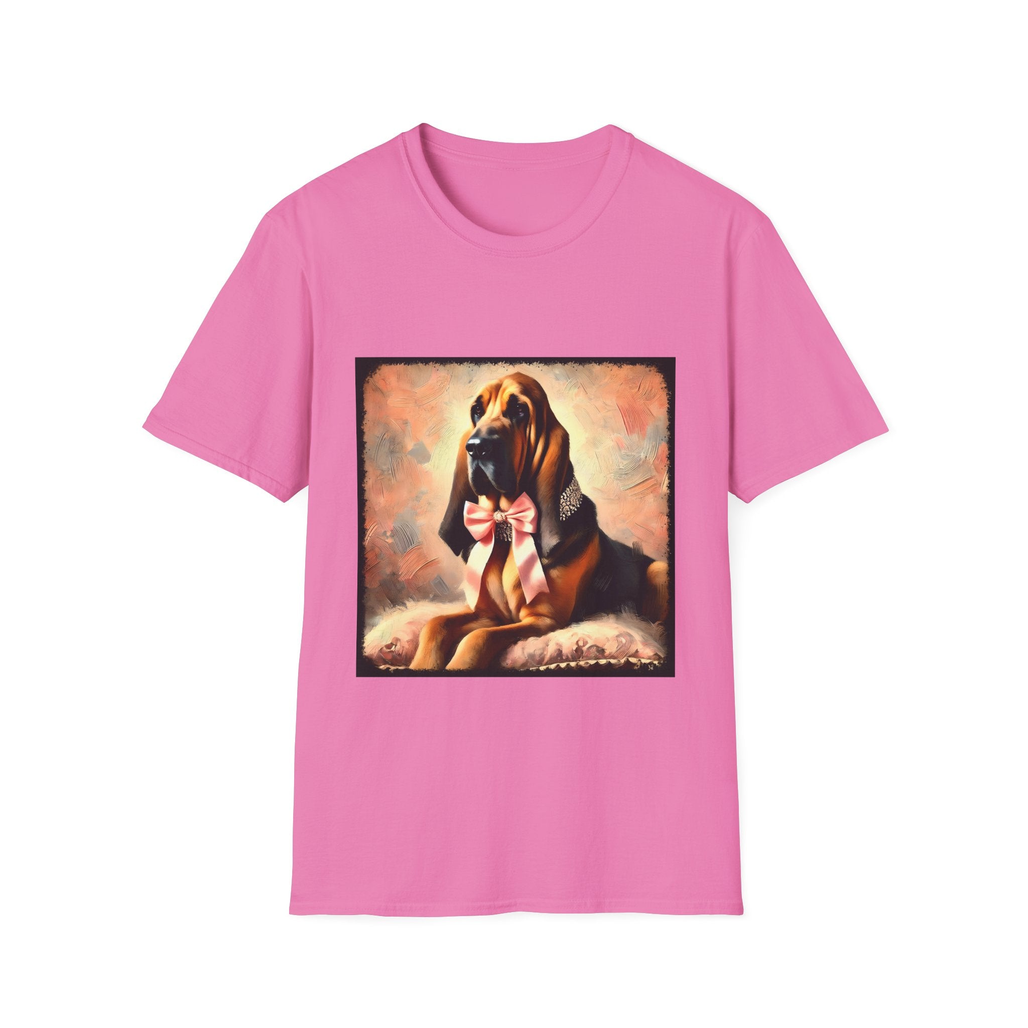 Bloodhound Poised Classic | Unisex Dog T-Shirt