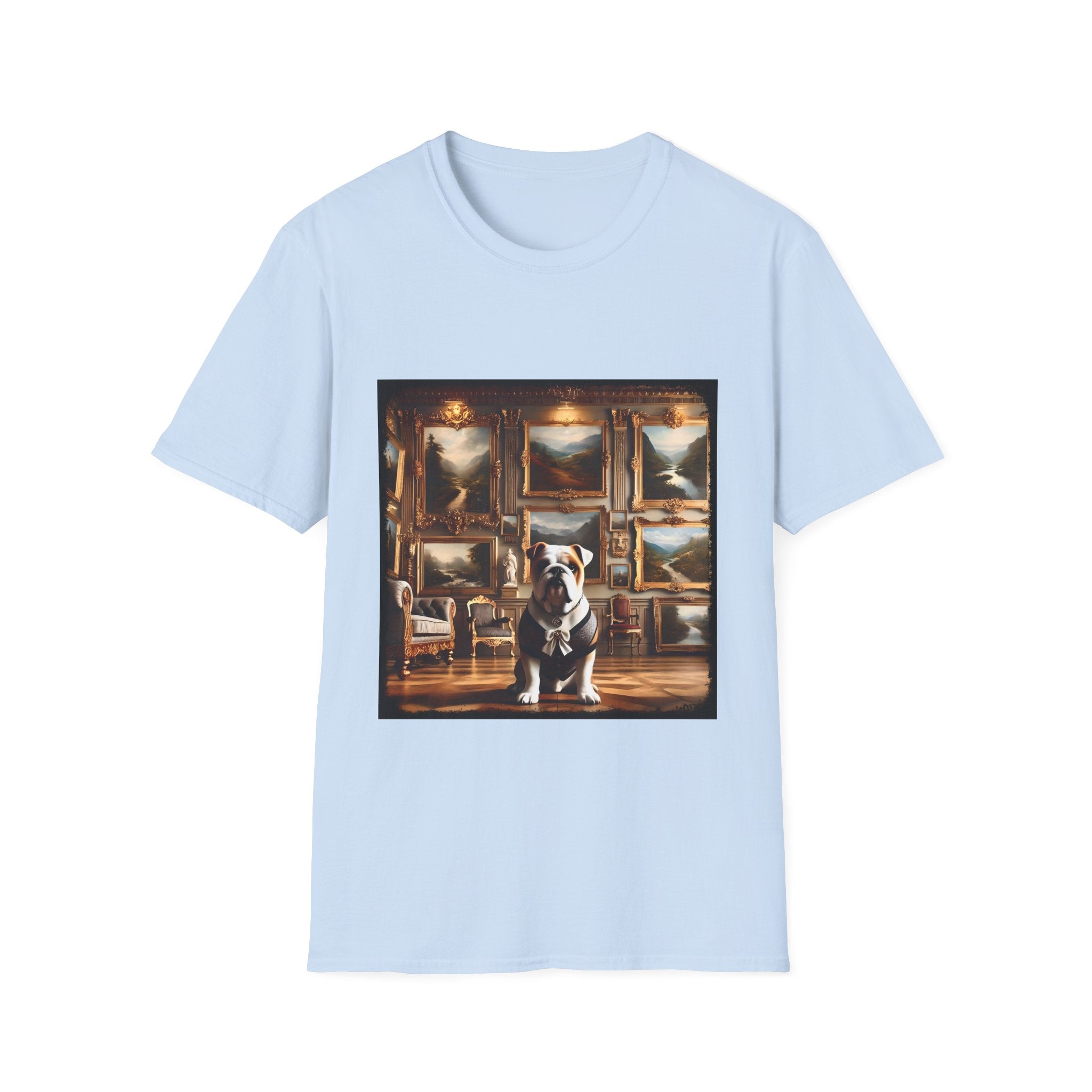 Bulldog Canvas Queen | Unisex Dog T-Shirt