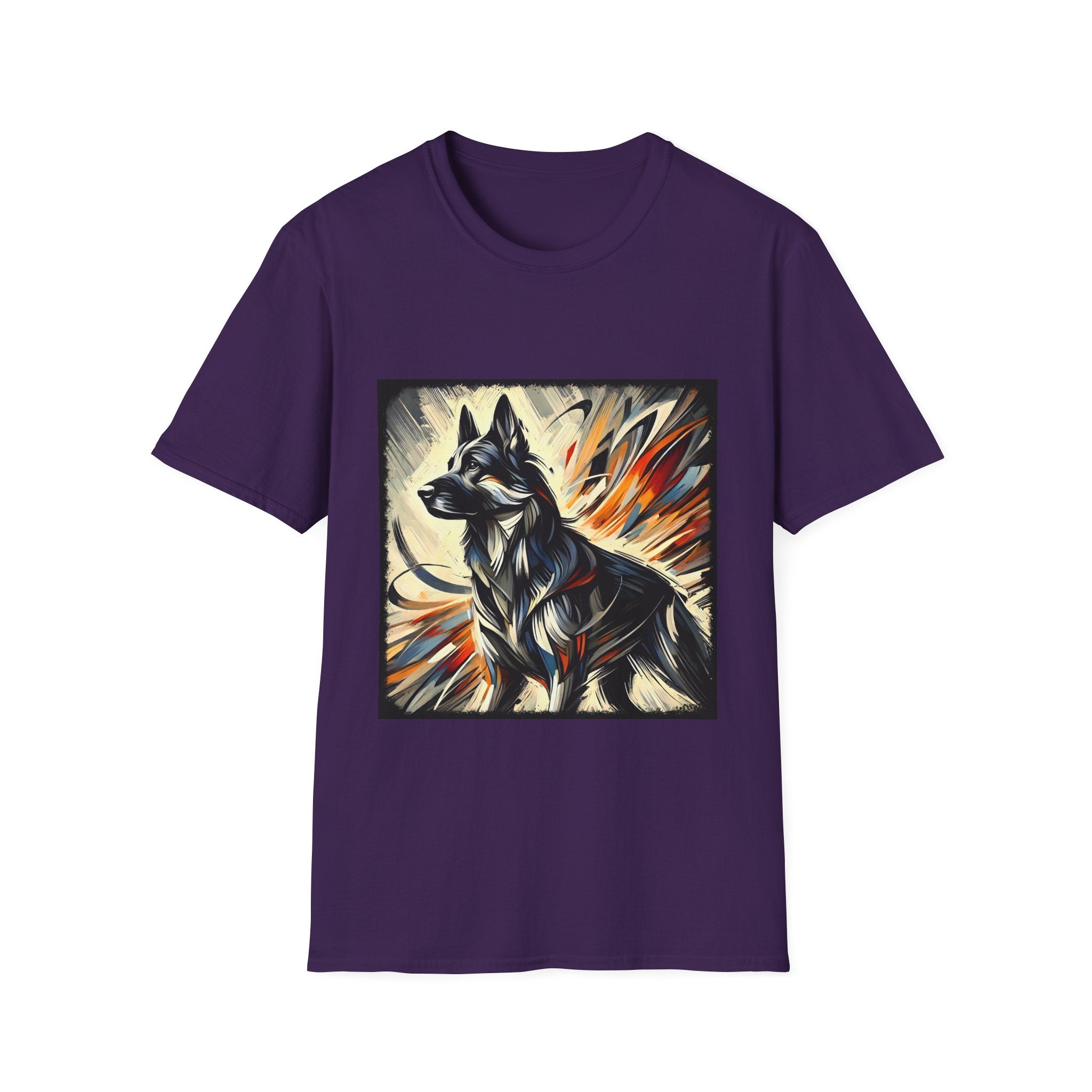 German Shepherd Fire Classic | Unisex Dog T-Shirt