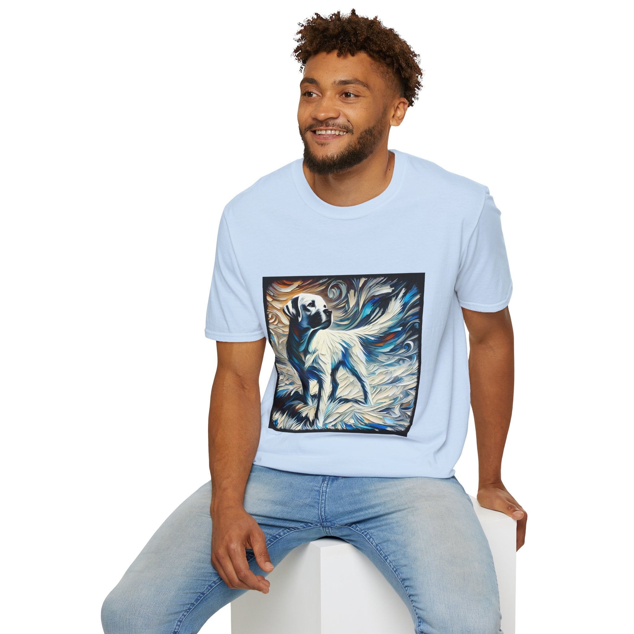 Labrador Retriever Snow Swirl | Unisex Dog T-Shirt