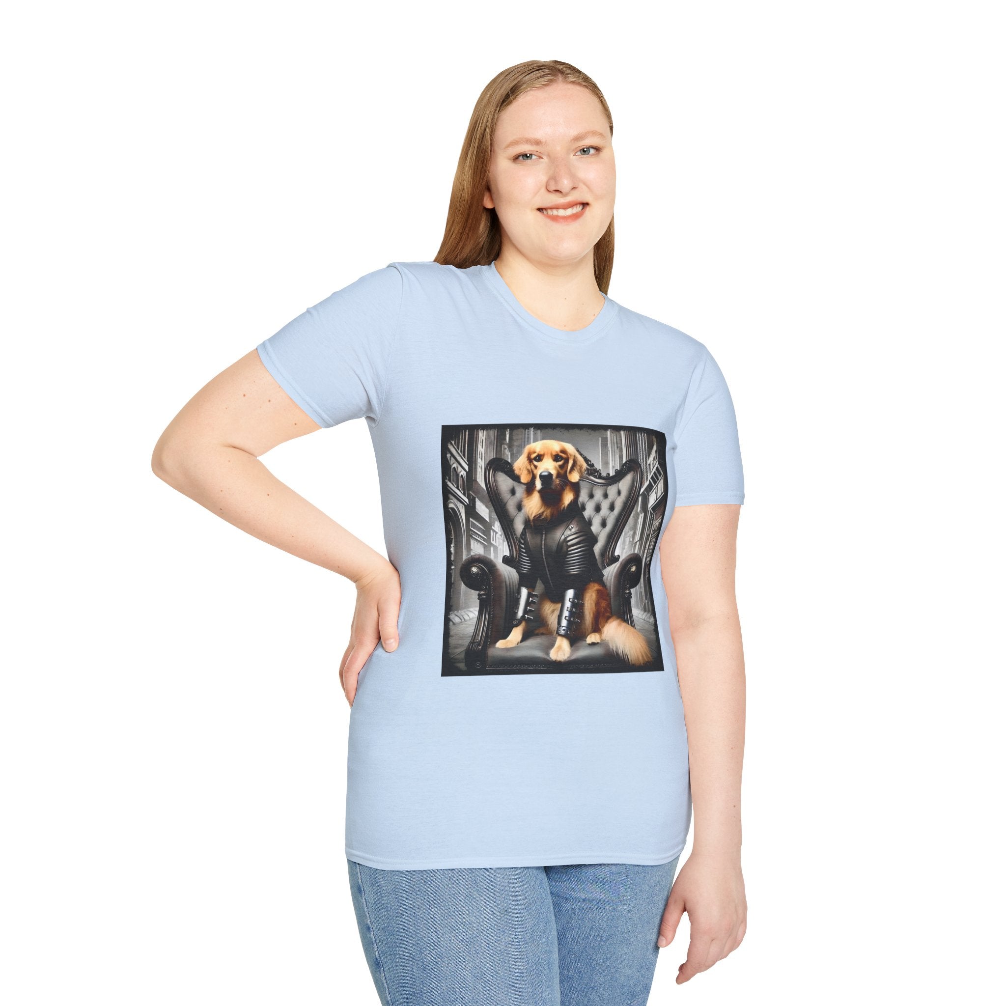 Golden Retriever Regal Rogue | Unisex Dog T-Shirt