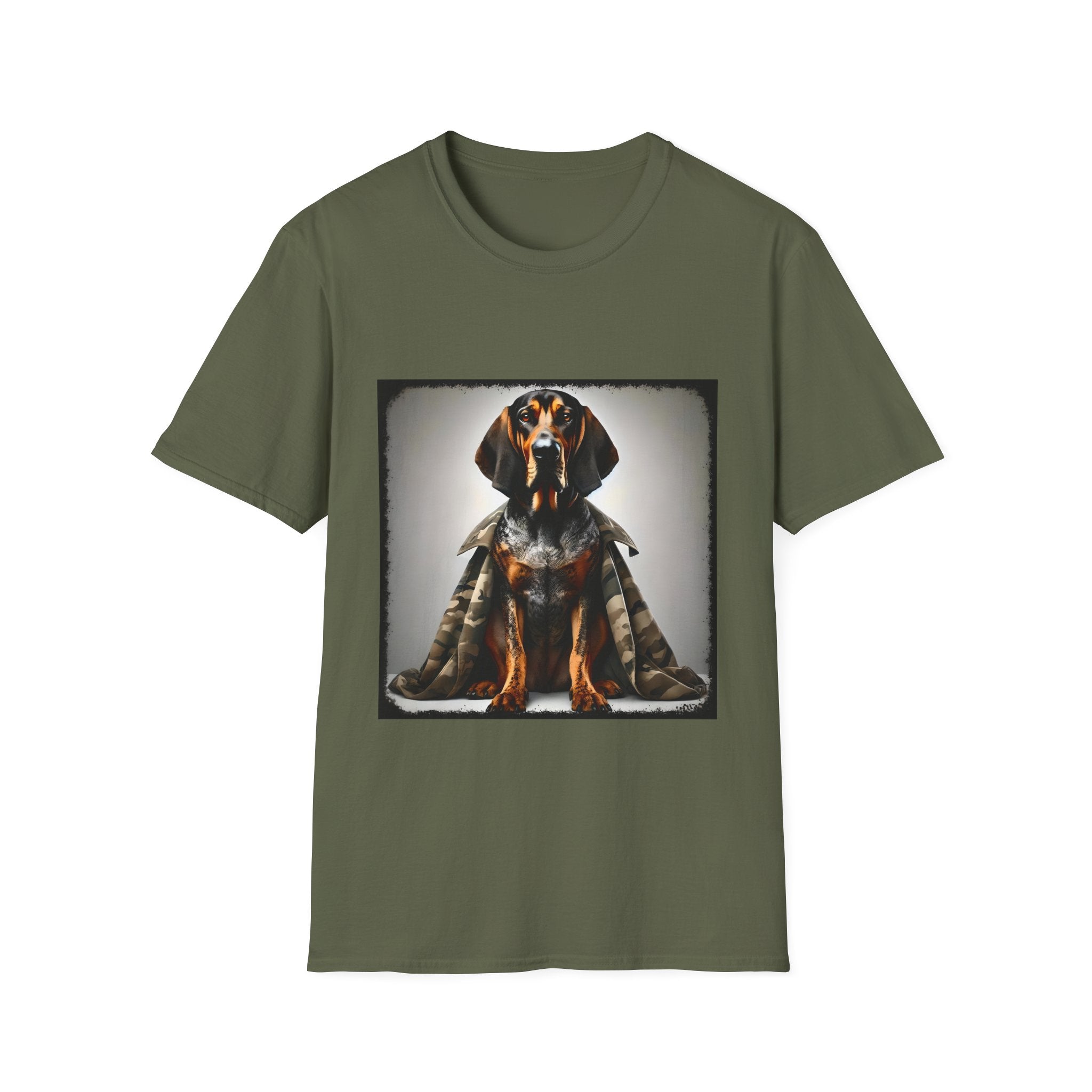 Coonhound Combat Cutie | Unisex Dog T-Shirt
