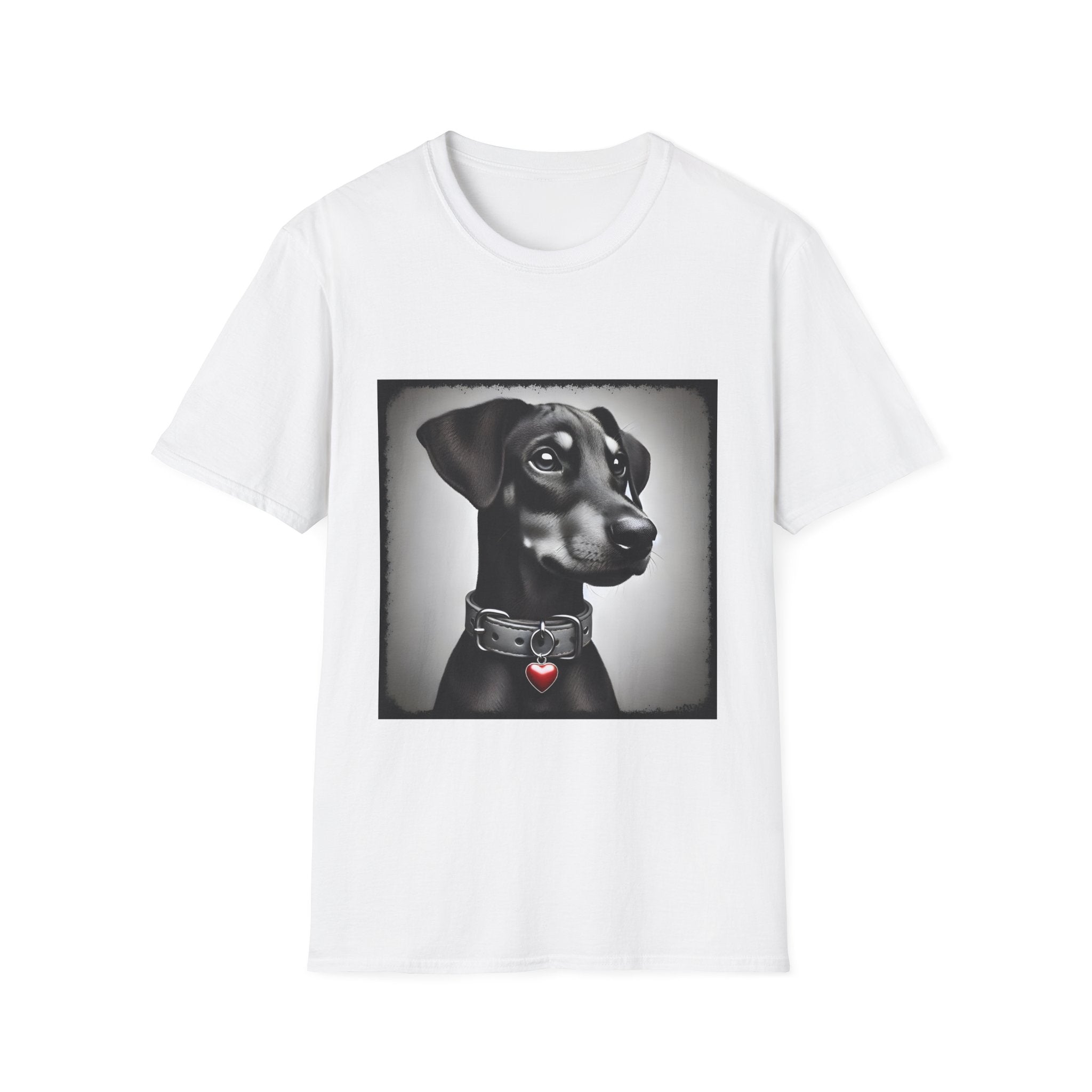 Doberman Pinscher Heart Charmer | Unisex Dog T-Shirt