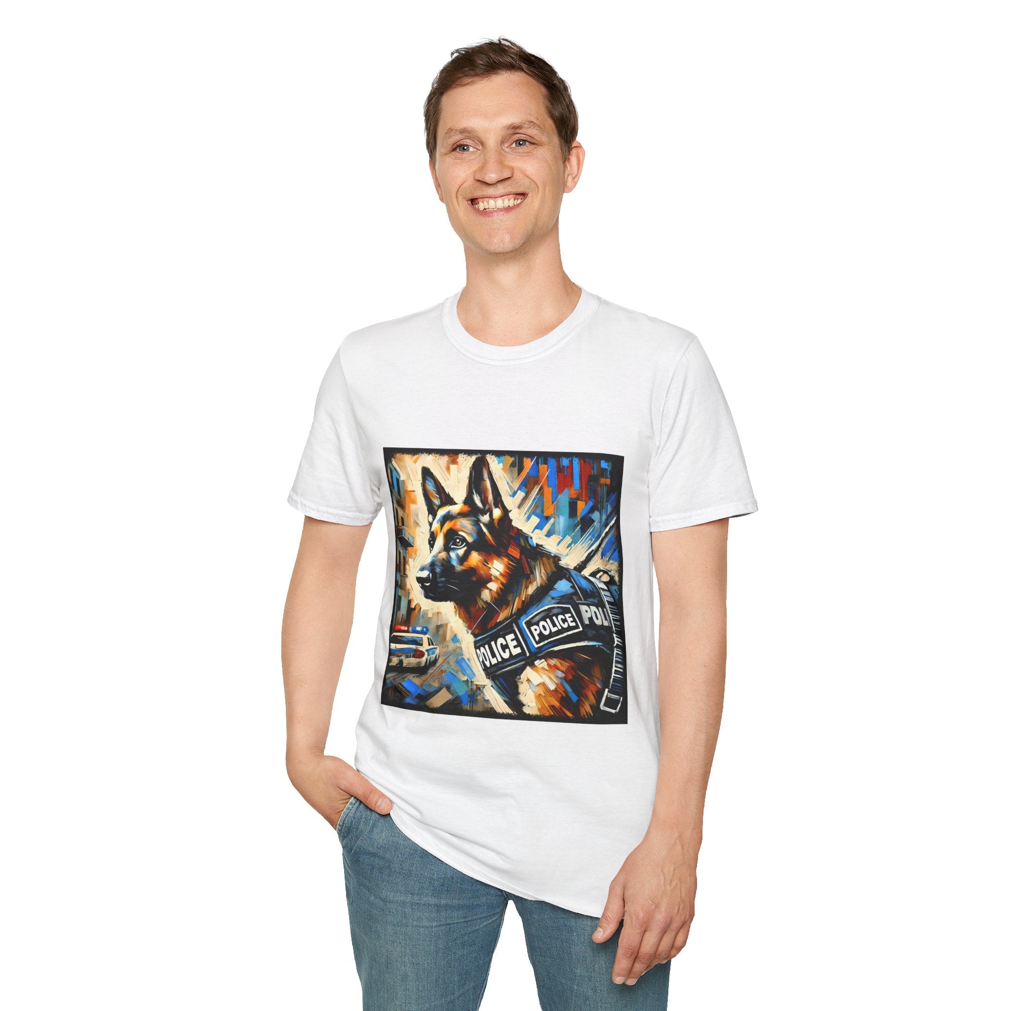 German Shepherd K-9 Classic | Unisex Dog T-Shirt