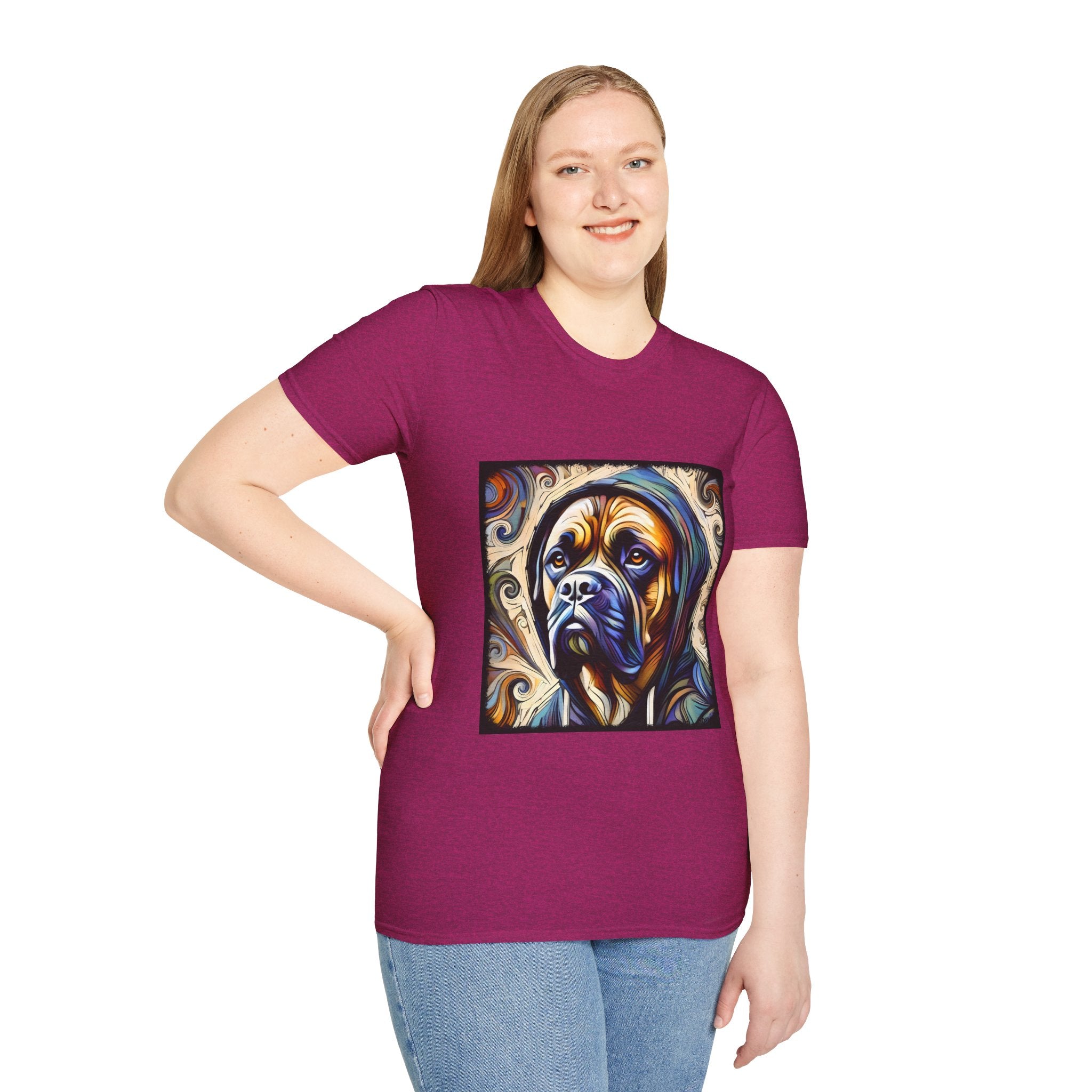 Bullmastiff Relaxed Swirl | Unisex Dog T-Shirt
