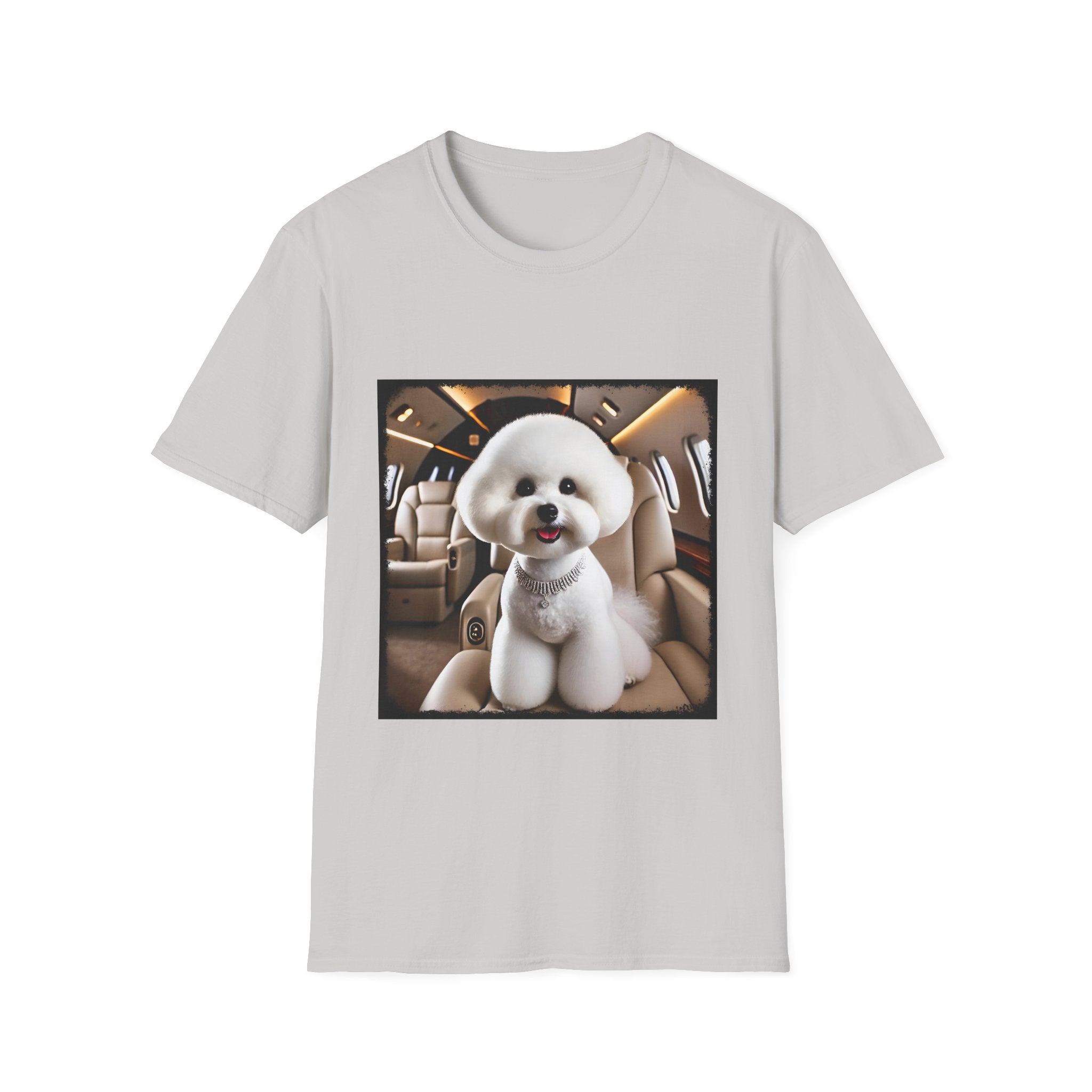 Bichon Frise Friendly Flier | Unisex Dog T-Shirt