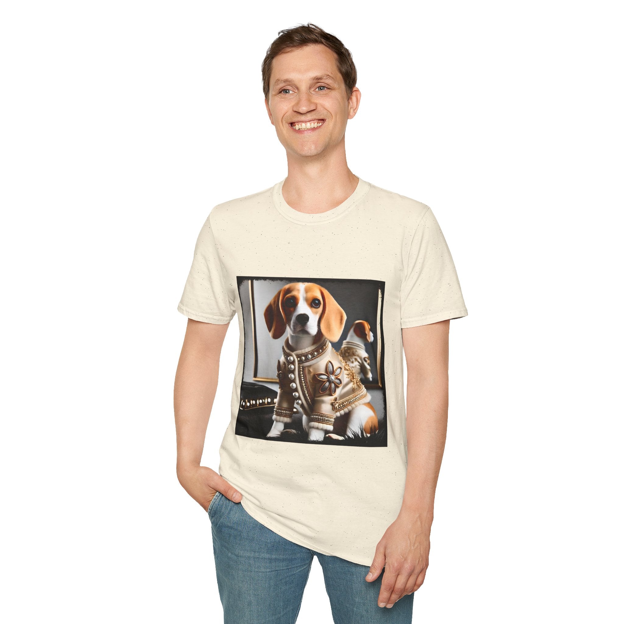 Beagle Golden Girl | Unisex Dog T-Shirt
