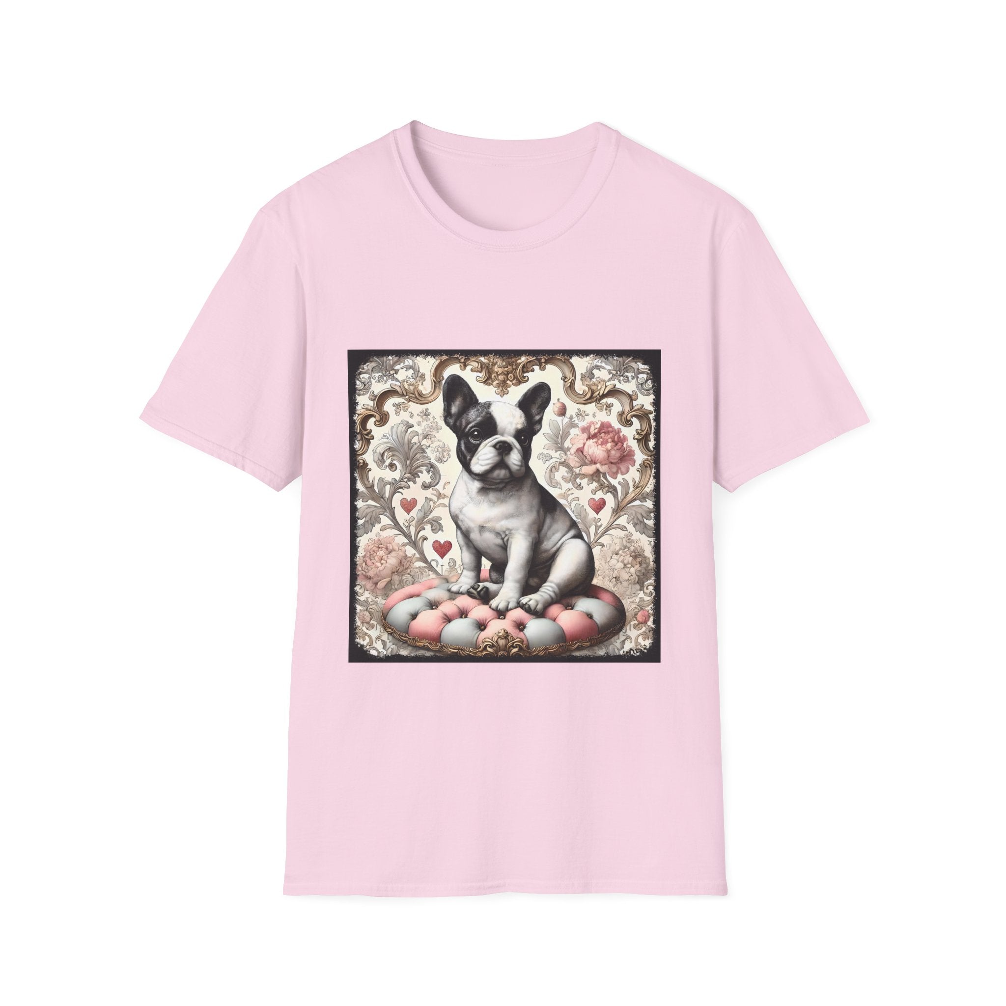French Bulldog Antique Chic | Unisex Dog T-Shirt
