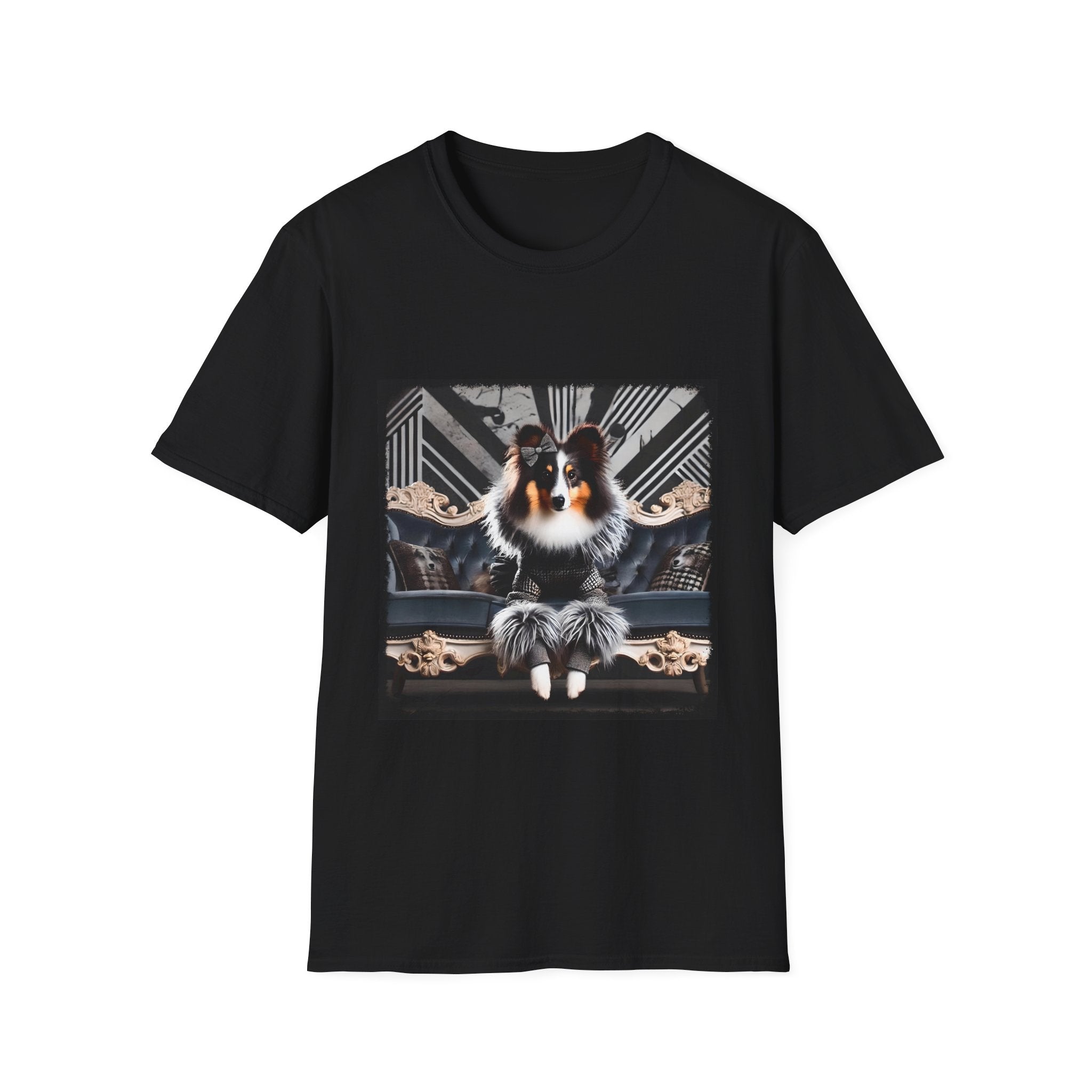 Shetland Sheepdog Fashion Icon | Unisex Dog T-Shirt