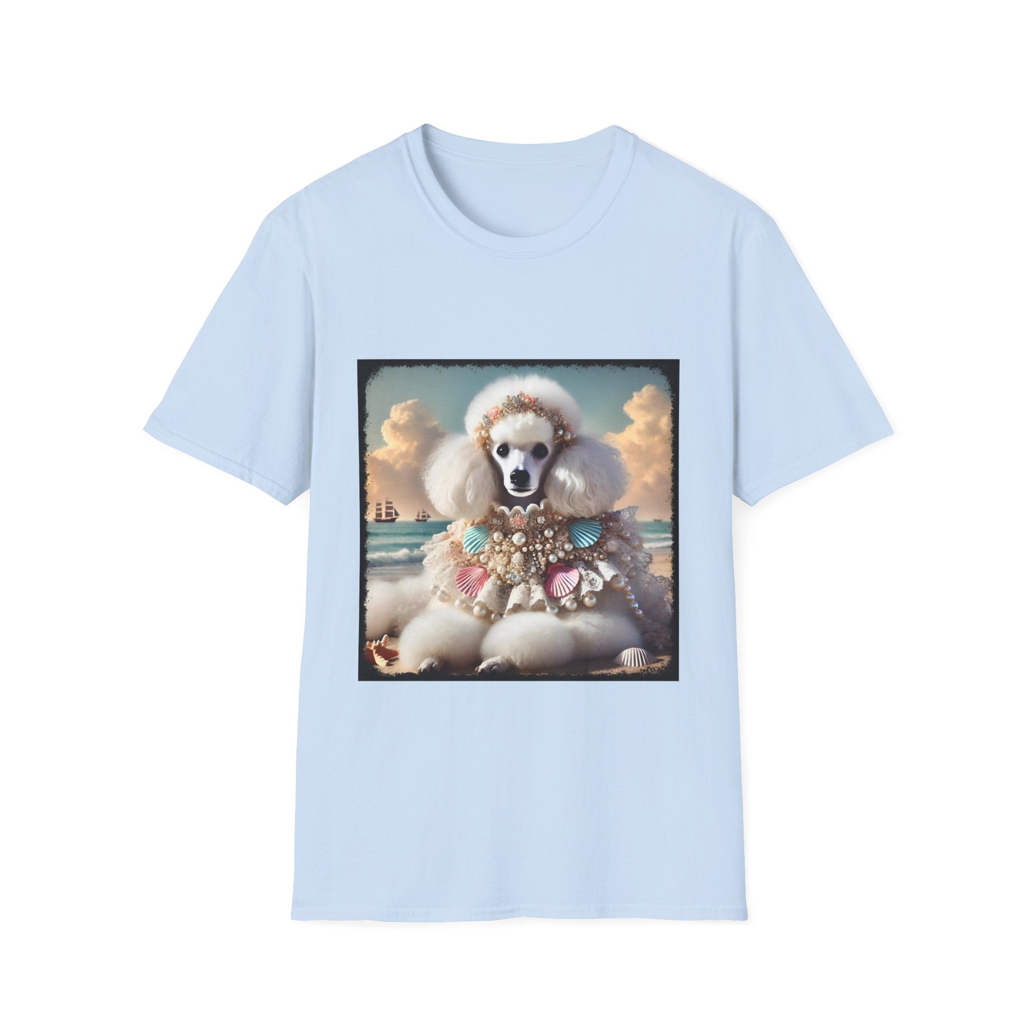 Poodle Coastal Cutie | Unisex Dog T-Shirt