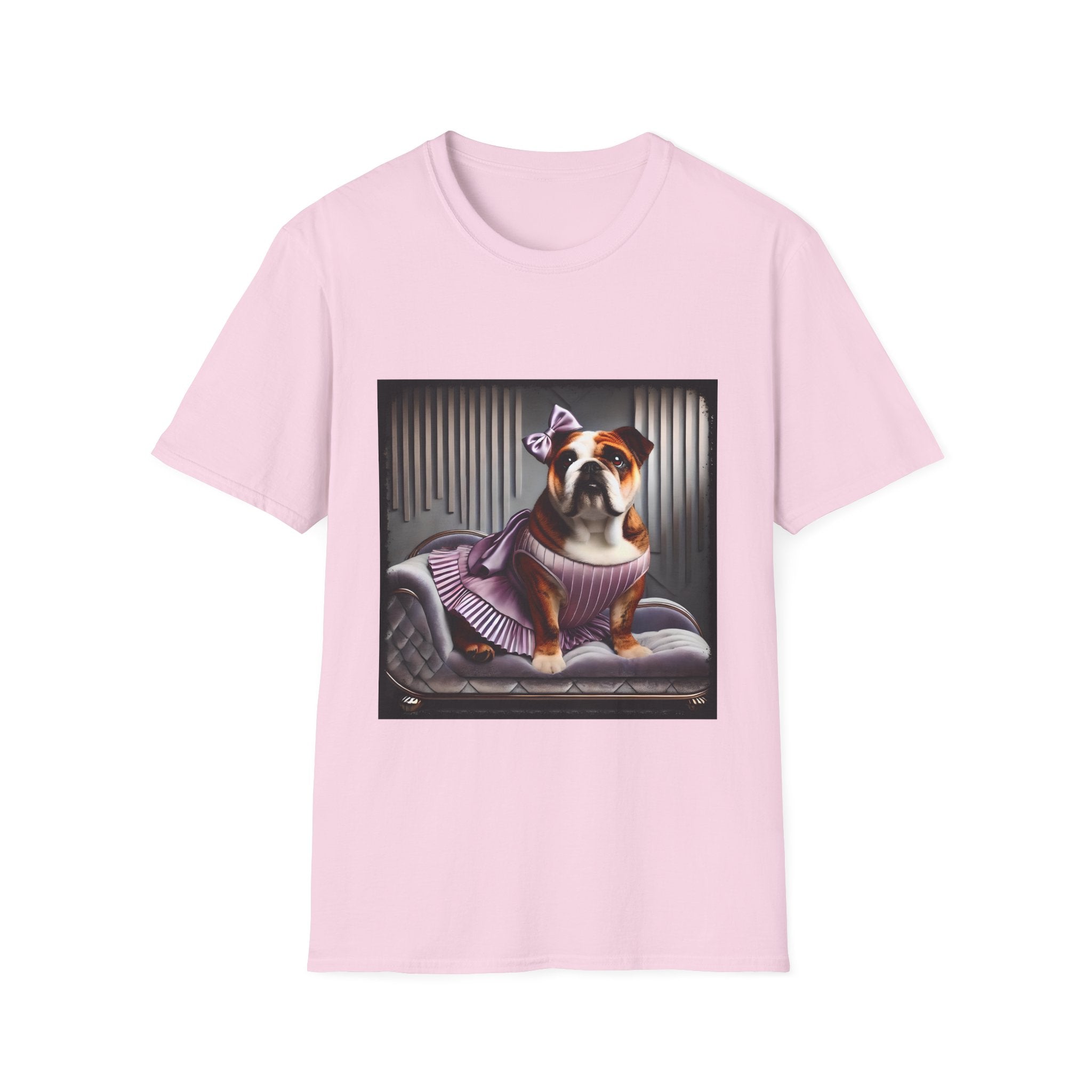 Bulldog Lilac Lovey | Unisex Dog T-Shirt