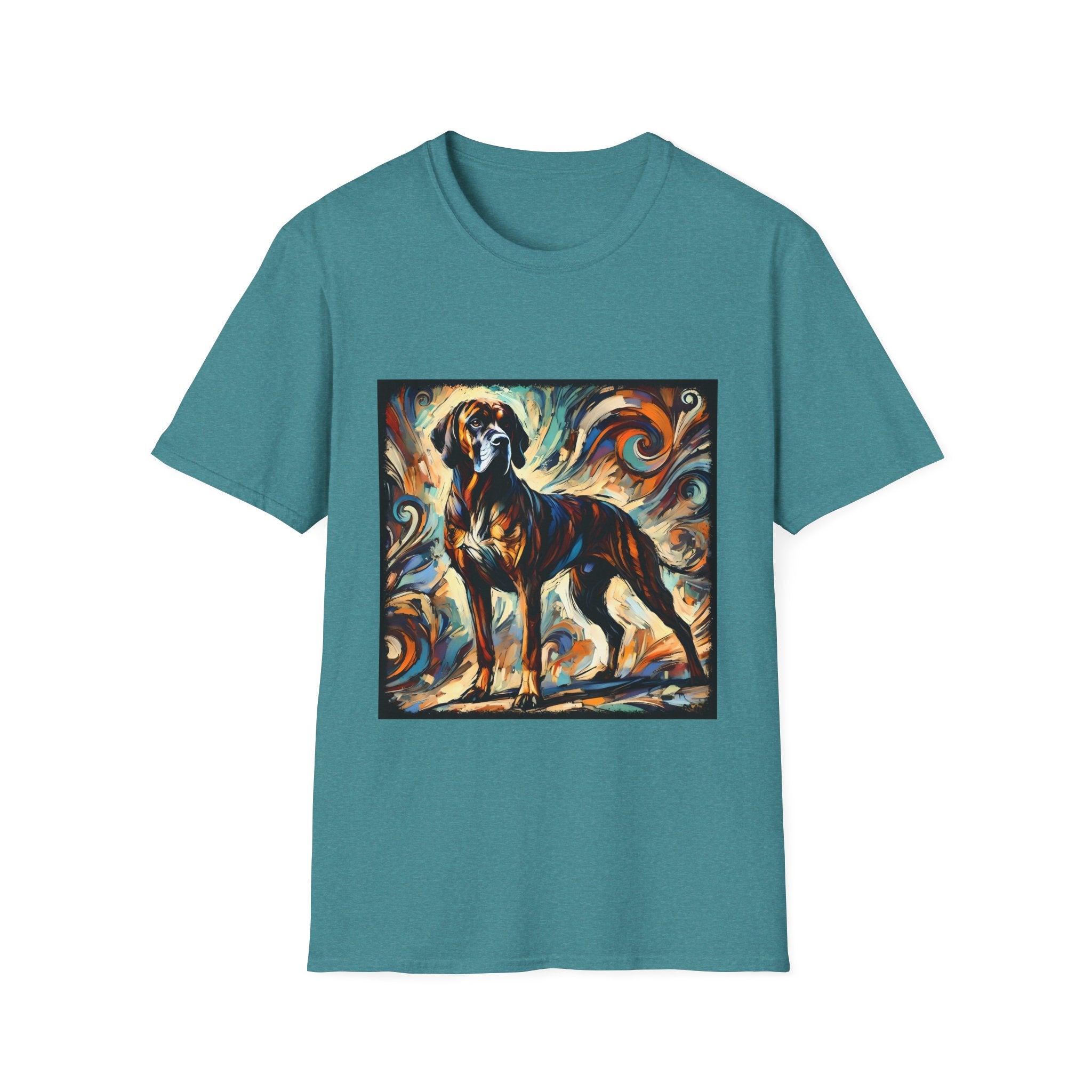 Coonhound Warm Swirl | Unisex Dog T-Shirt