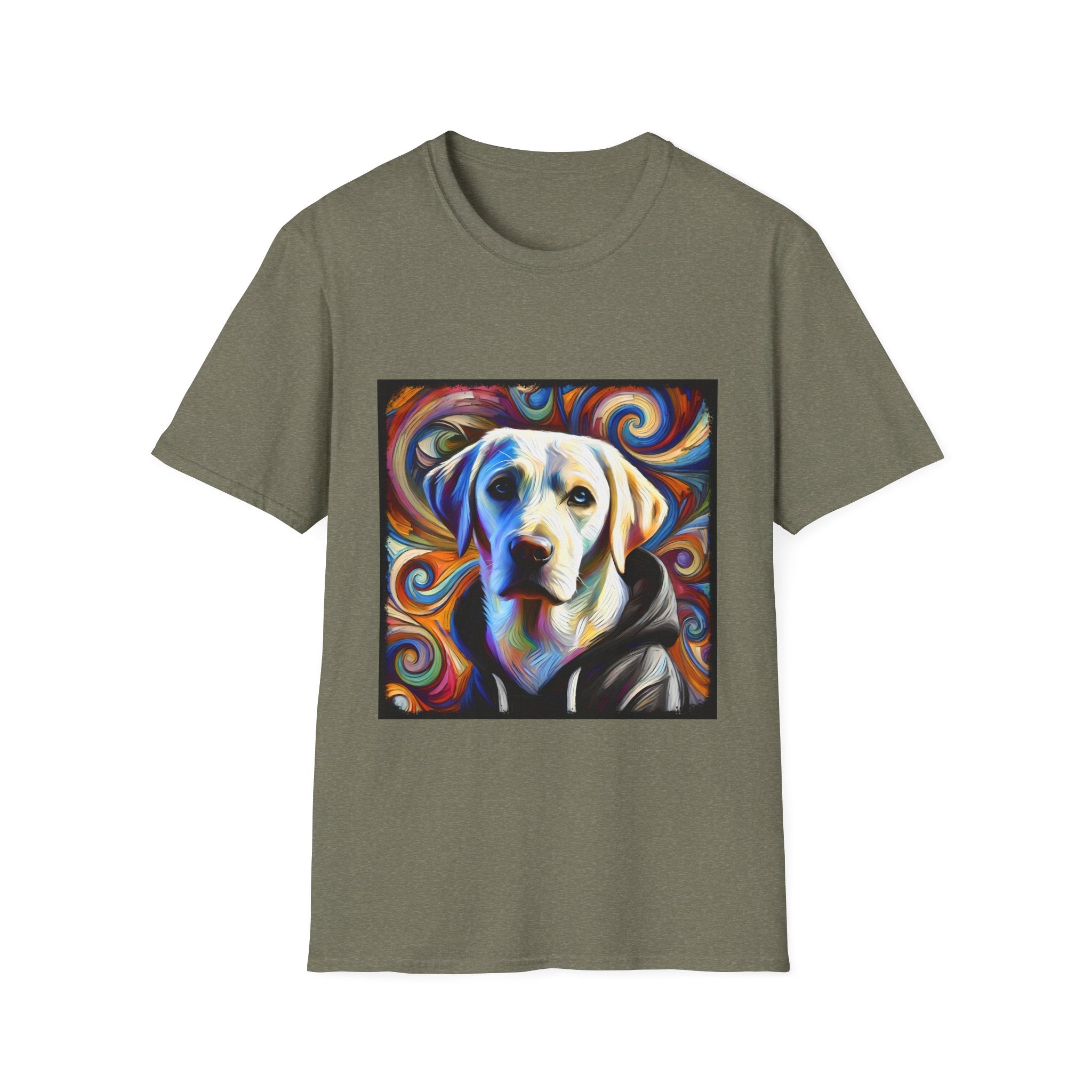 Labrador Retriever Relaxed Swirl | Unisex Dog T-Shirt