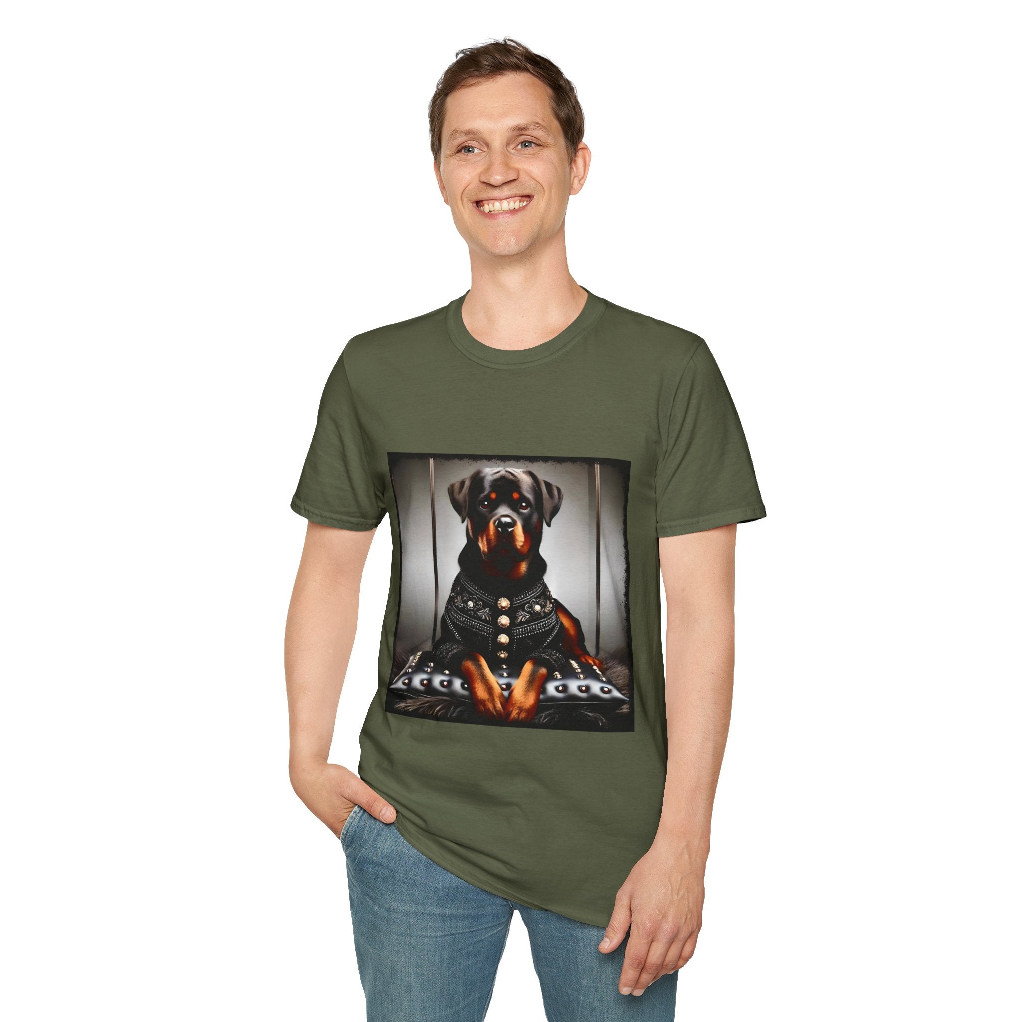 Rottweiler Fashion Icon | Unisex Dog T-Shirt