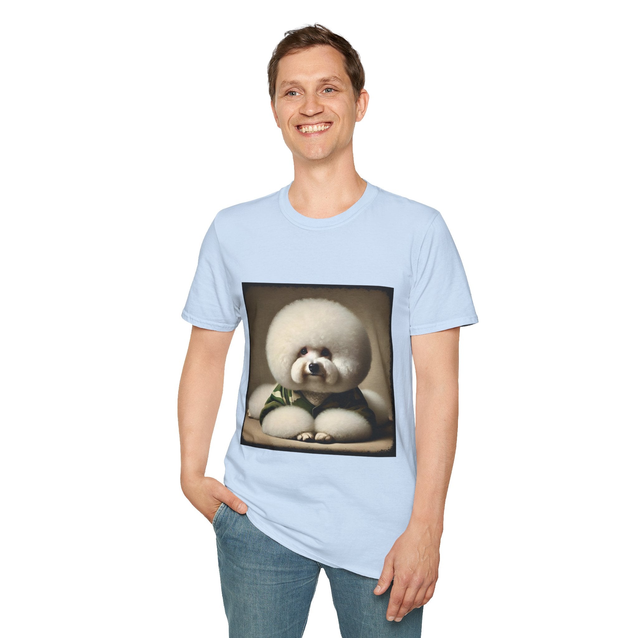 Bichon Frise Combat Cutie | Unisex Dog T-Shirt