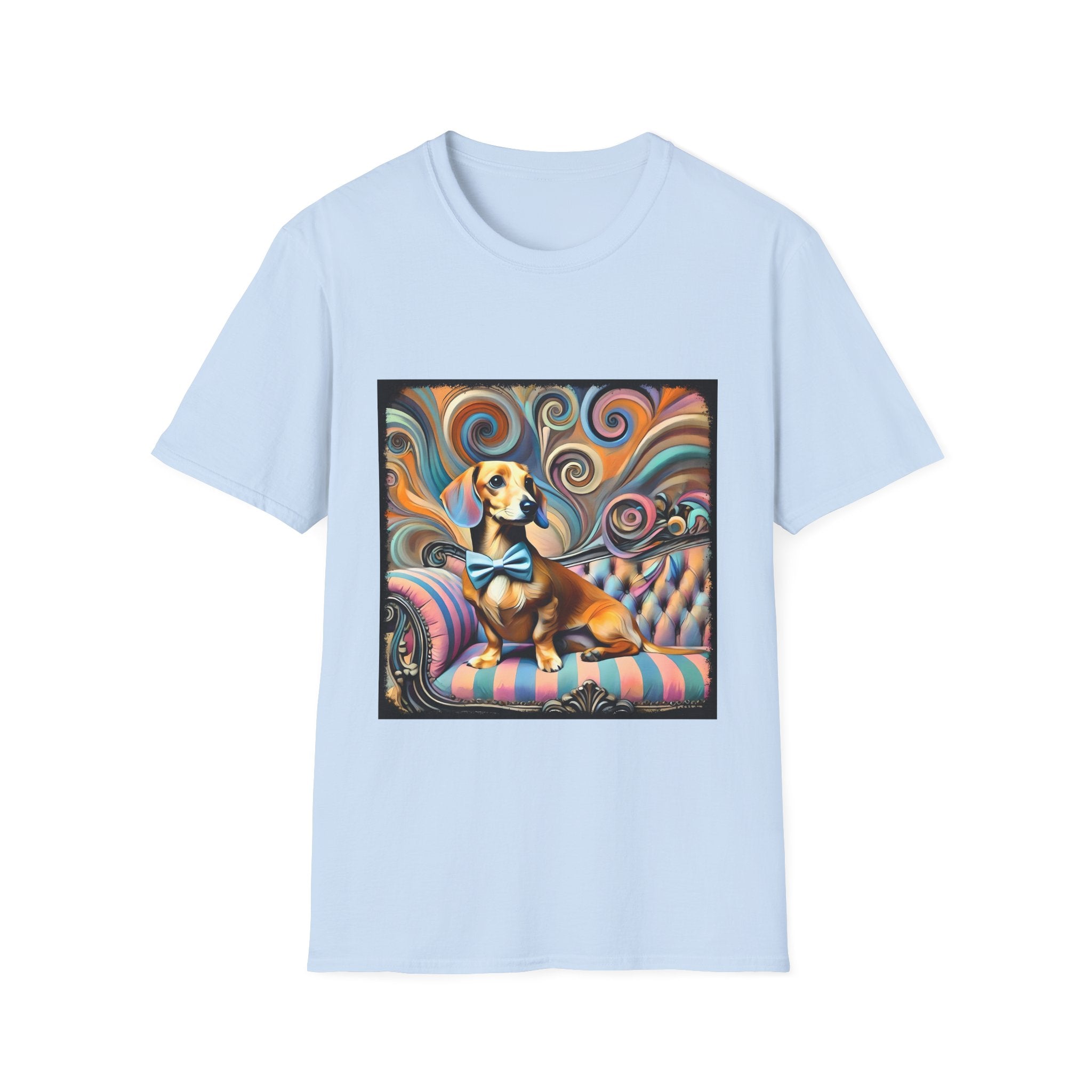 Dachshund Warm Swirl | Unisex Dog T-Shirt