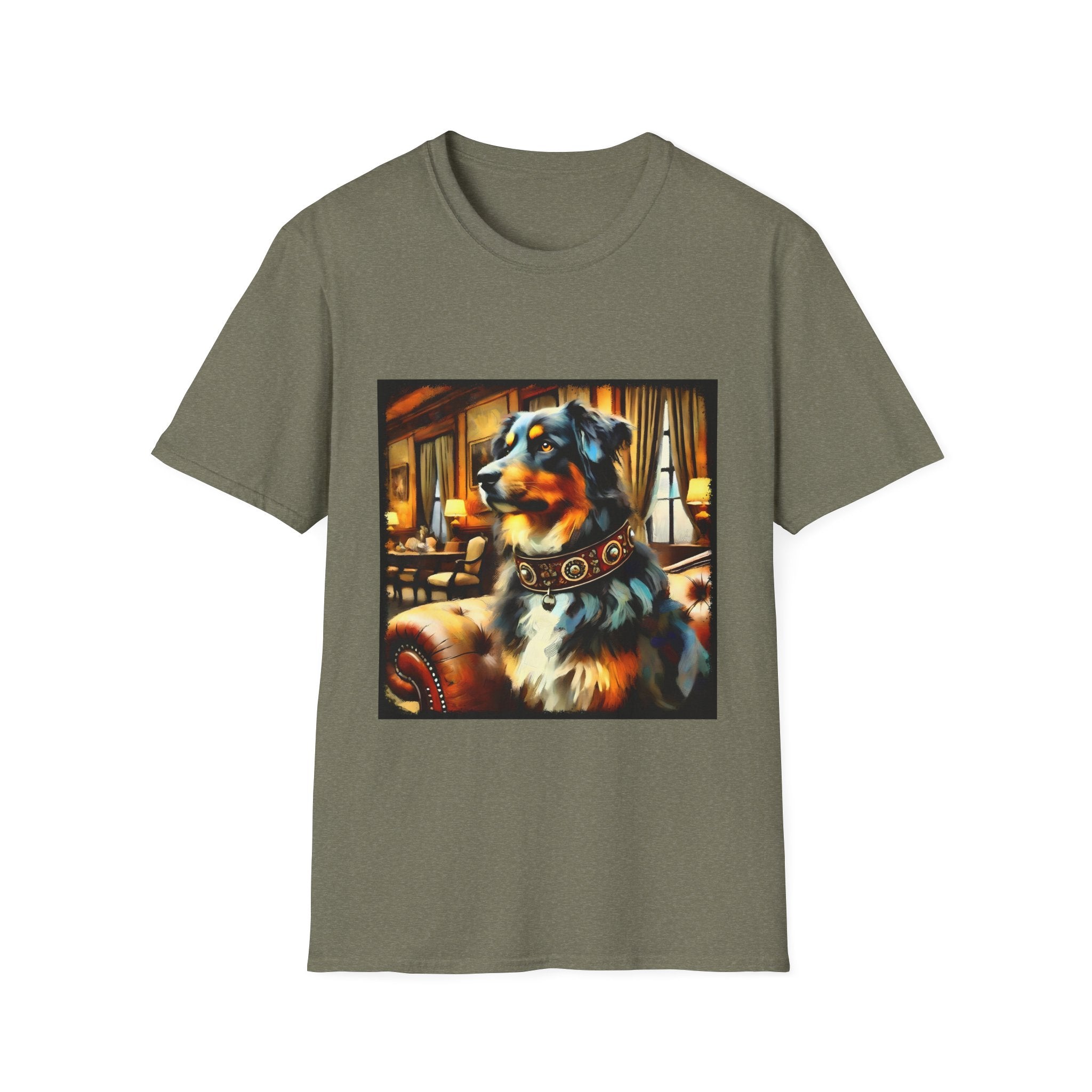 Australian Shepherd Bold Collar Classic | Unisex Dog T-Shirt