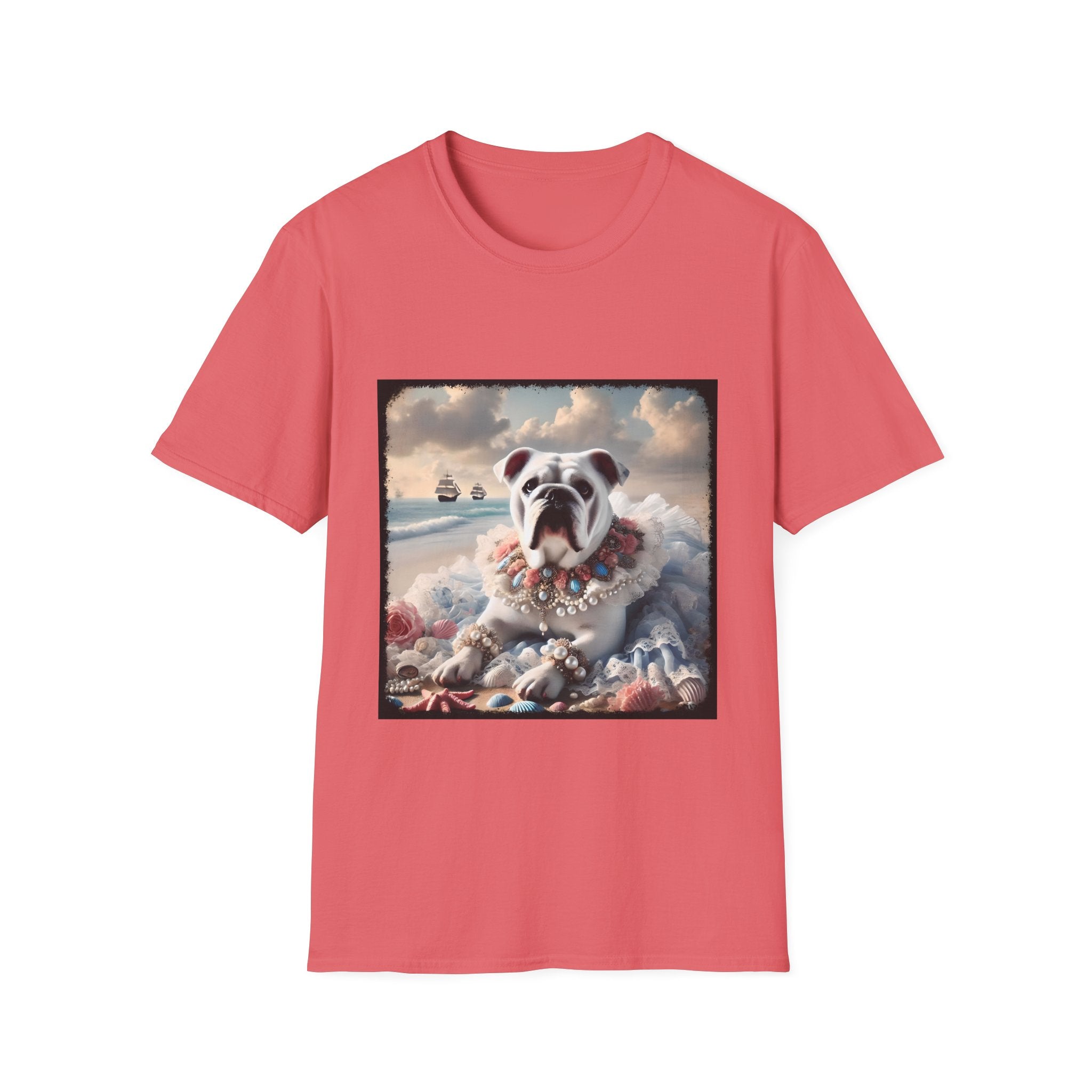 Bulldog Beach Dream | Unisex Dog T-Shirt