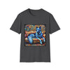 German Shepherd Blue Swirl | Unisex Dog T-Shirt