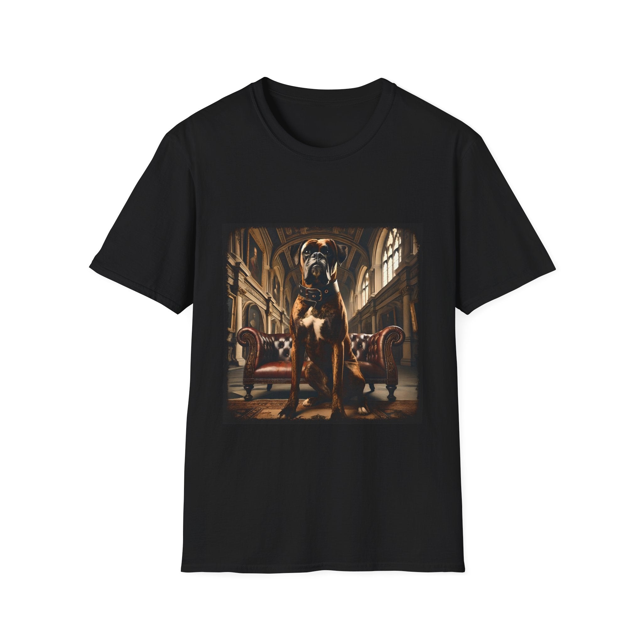 Boxer Poised Prince | Unisex Dog T-Shirt