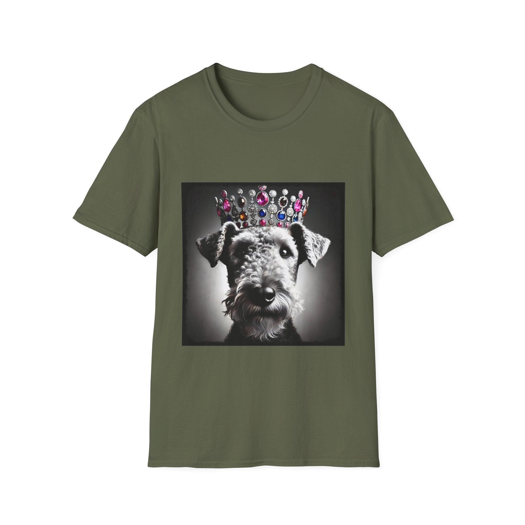 Airedale Terrier Iconic Princess | Unisex Dog T-Shirt