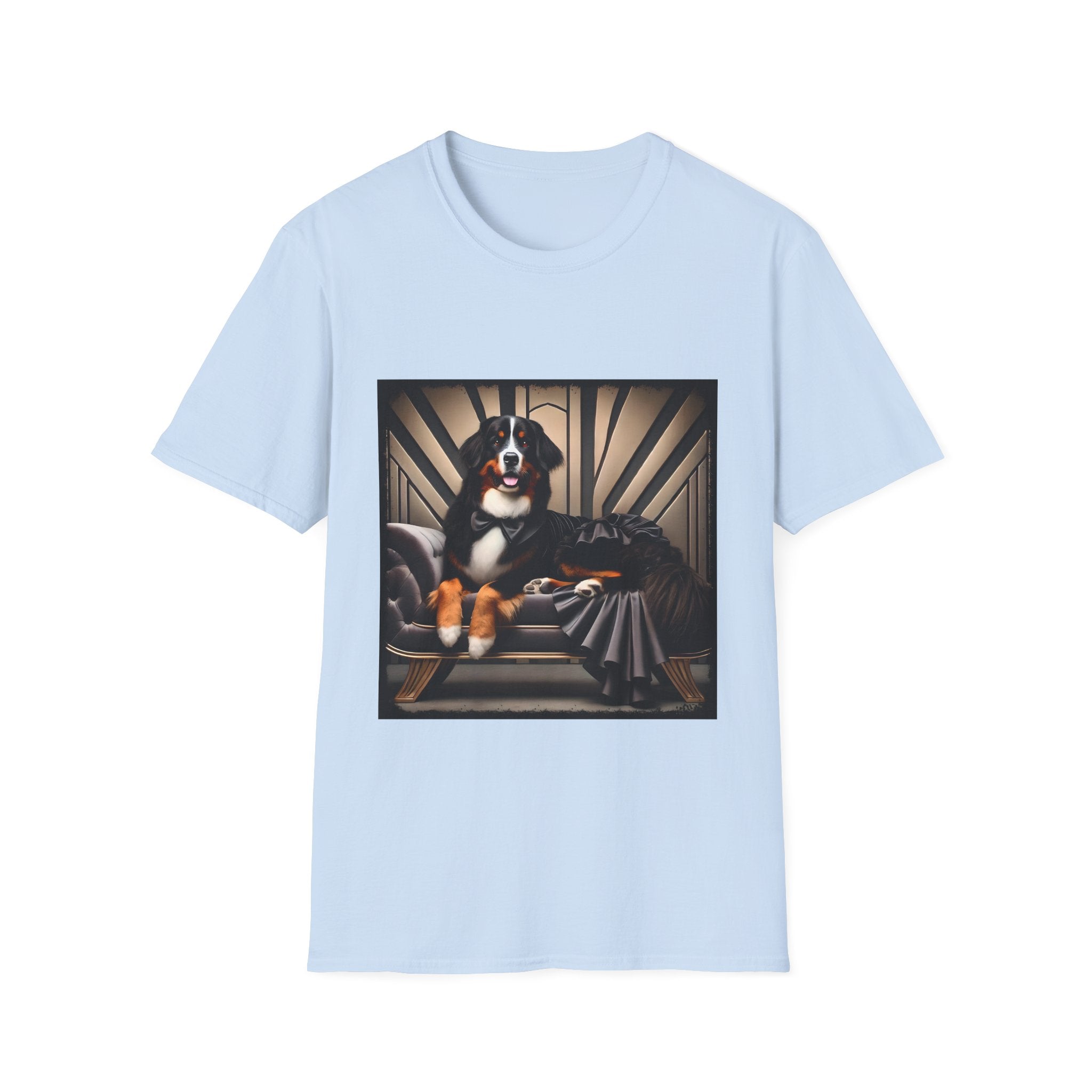 Bernese Mountain Dog Gatsby Gal | Unisex Dog T-Shirt