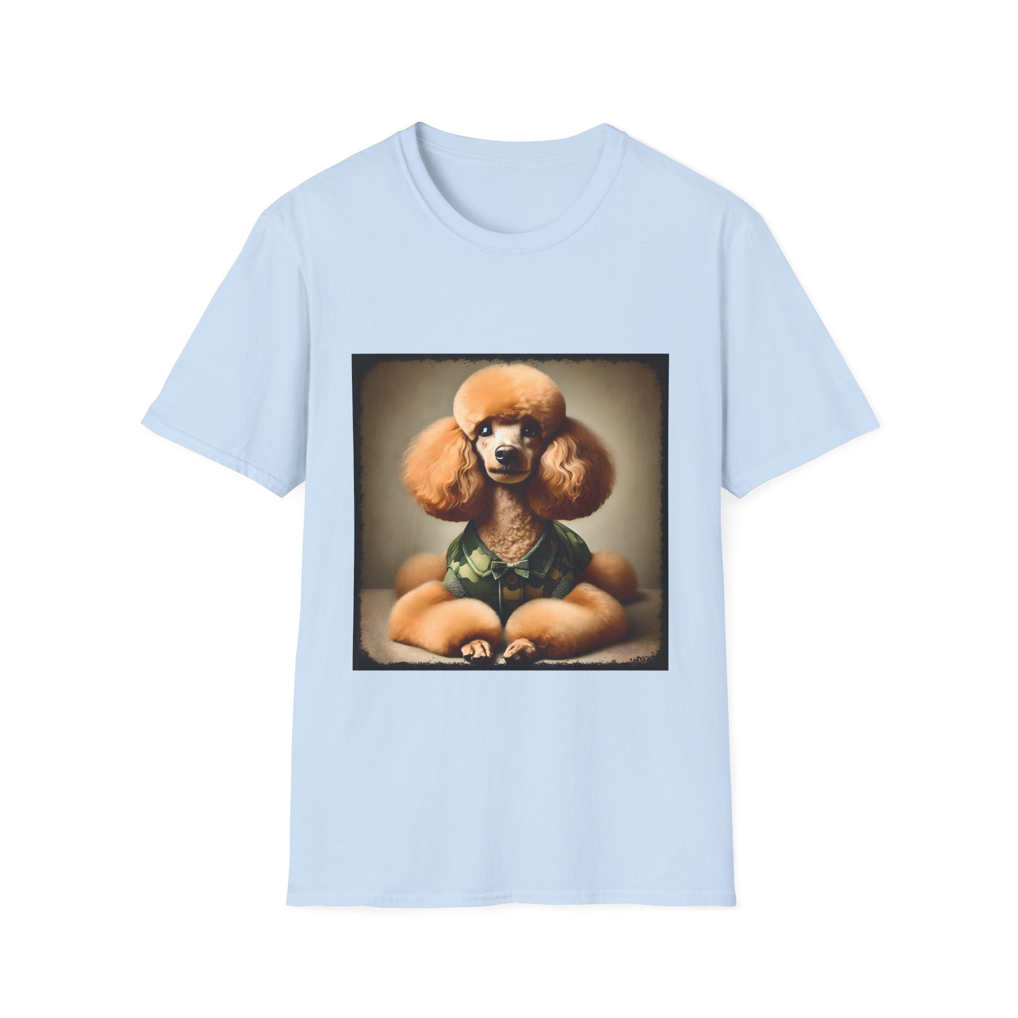 Poodle Camo Chic  | Unisex Dog T-Shirt