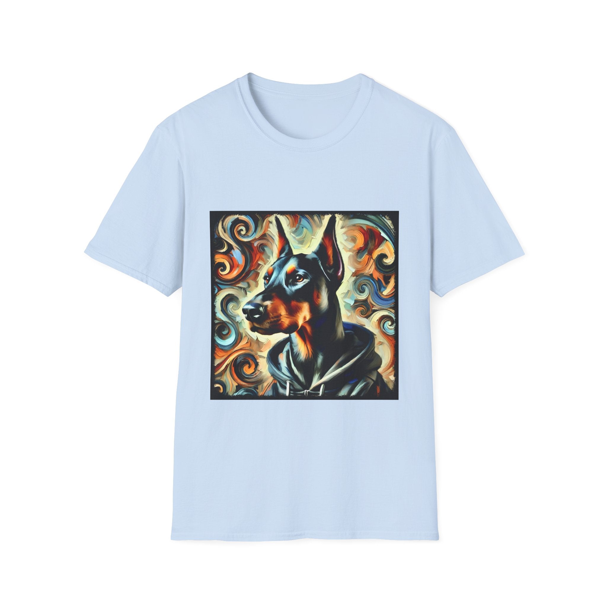 Doberman Pinscher Rugged Swirl | Unisex Dog T-Shirt