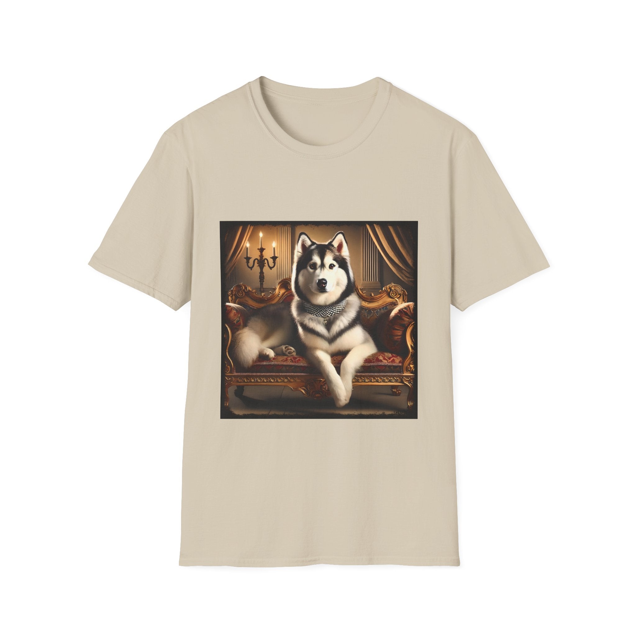 Siberian Husky Poised Princess | Unisex Dog T-Shirt
