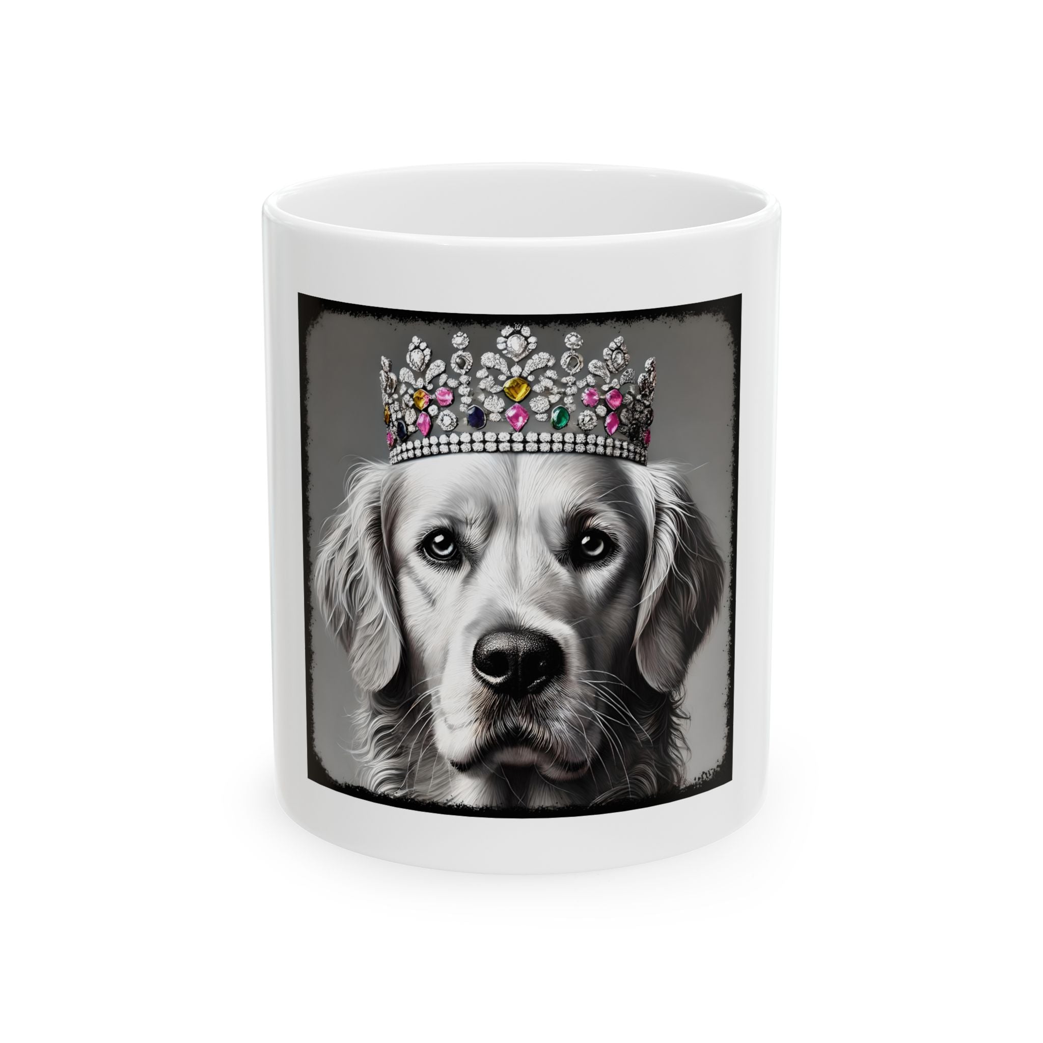 Golden Retriever Iconic Princess | Dog Themed Ceramic Mug