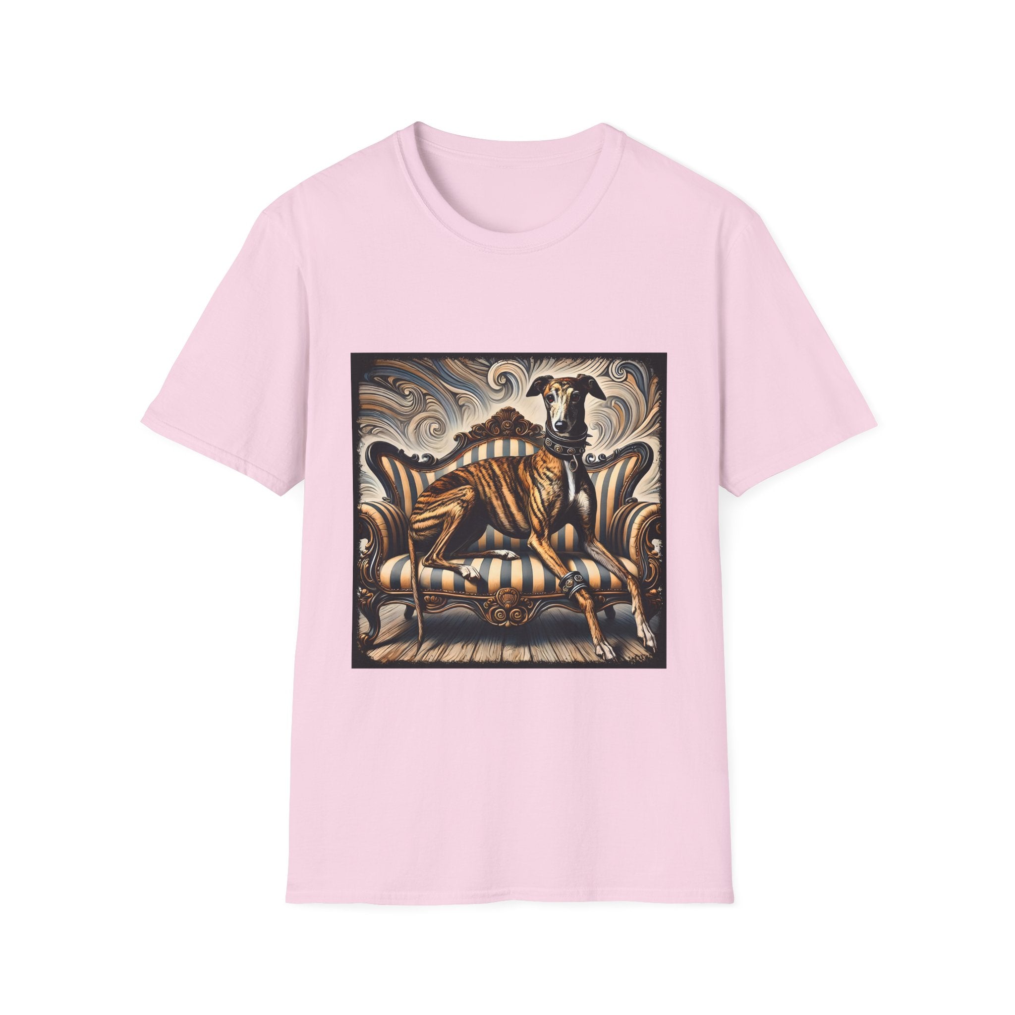 Greyhound Brindle Rocker | Unisex Dog T-Shirt
