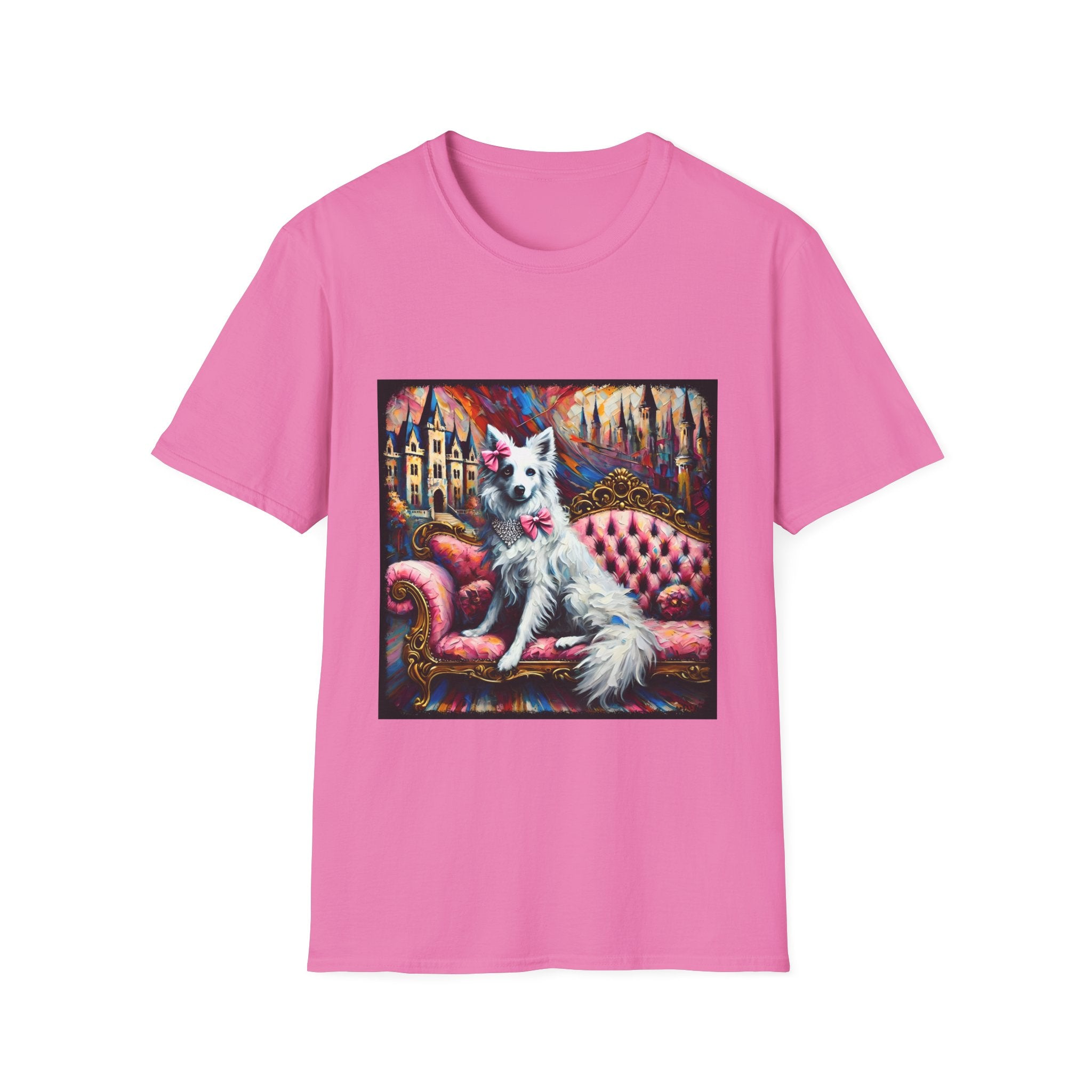 Border Collie Pink Princess Classic | Unisex Dog T-Shirt