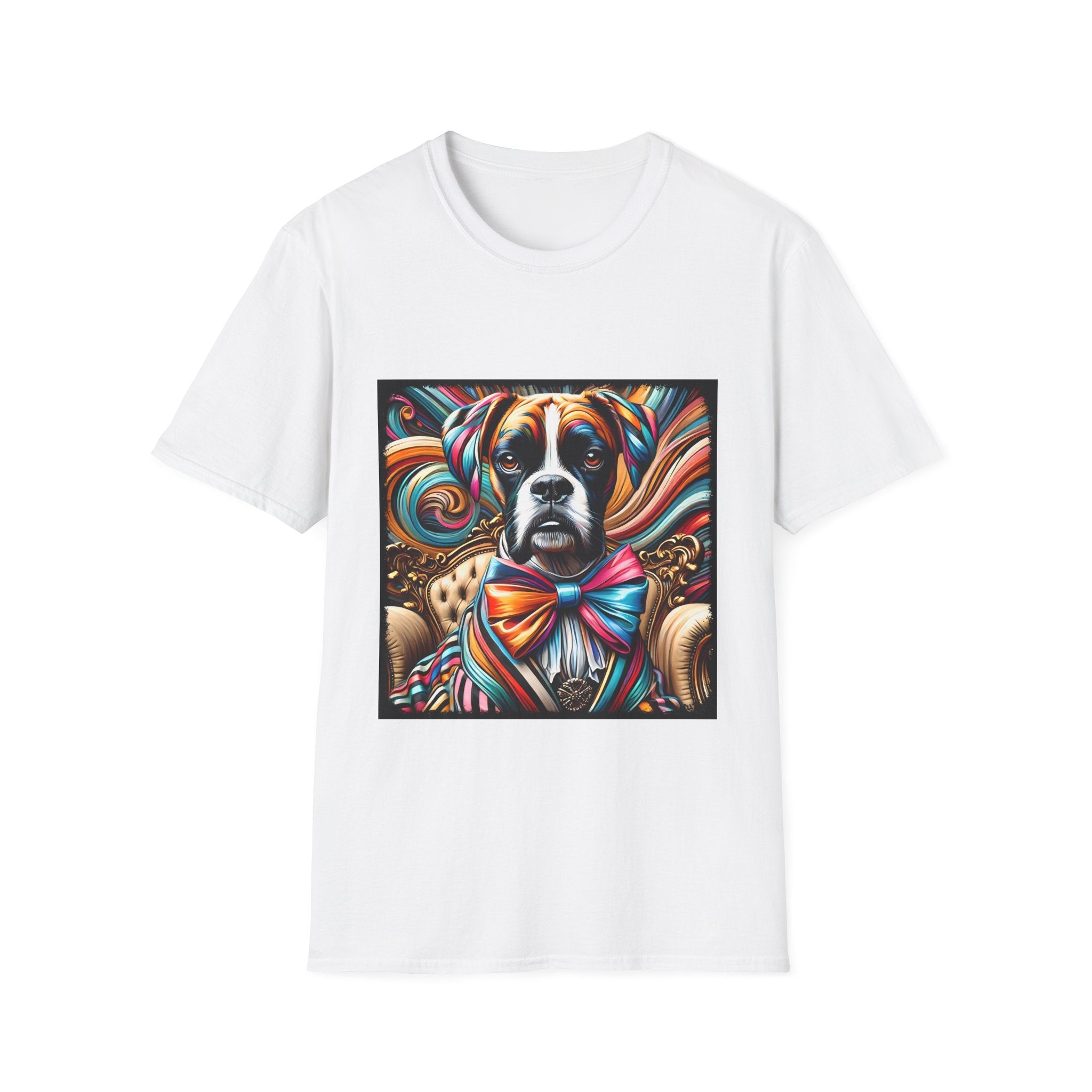 Boxer Bold Rocker | Unisex Dog T-Shirt
