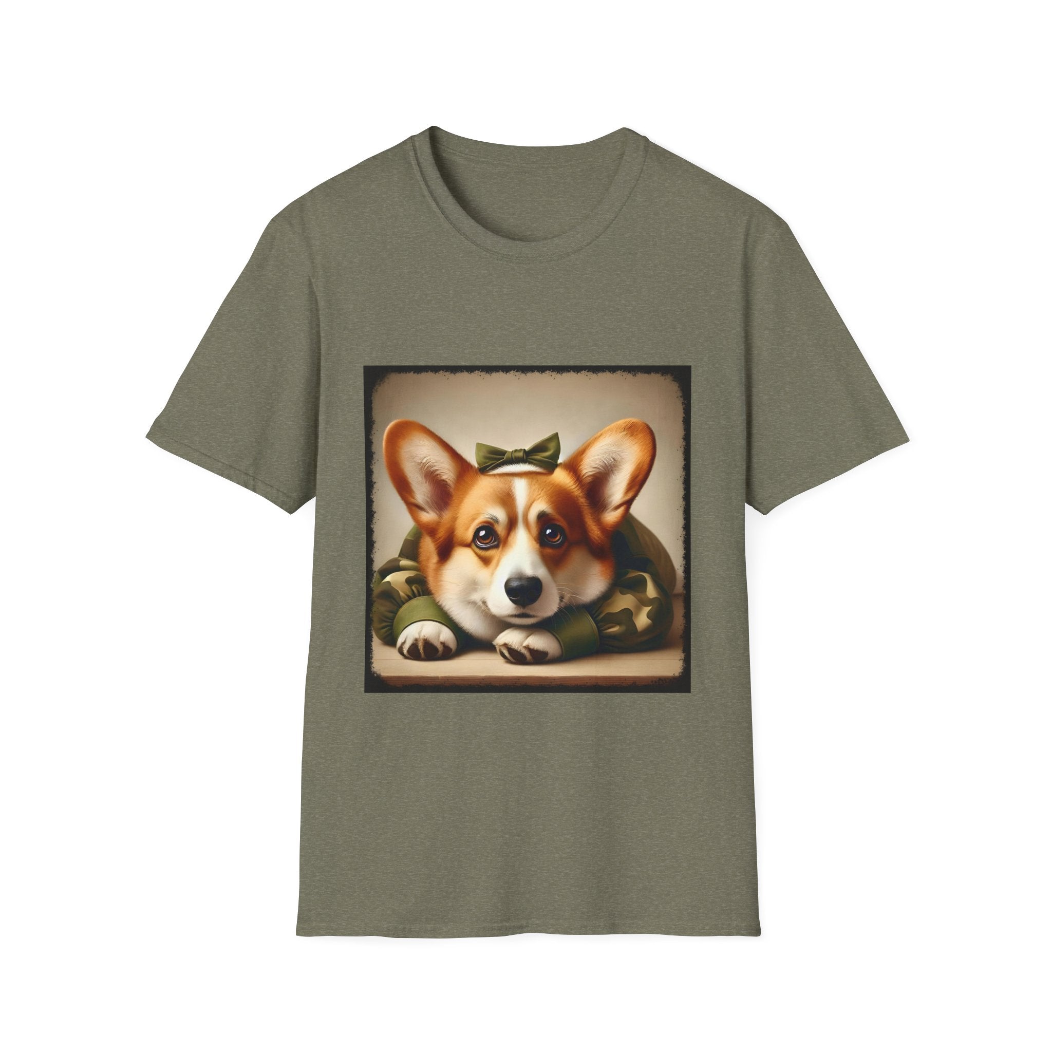 Pembroke Welsh Corgi Combat Cutie | Unisex Dog T-Shirt