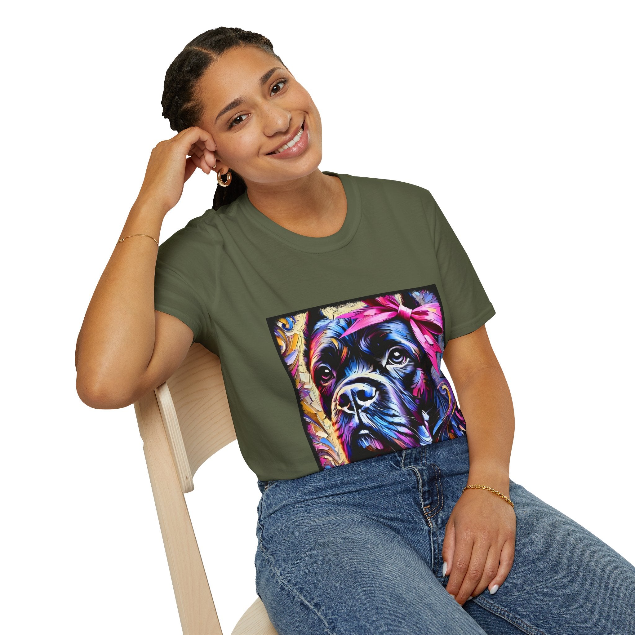 Cane Corso Colorful  Classic | Unisex Dog T-Shirt