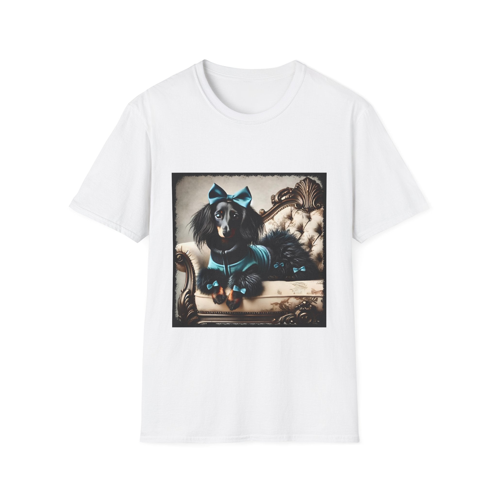 Dachshund Bow Babe | Unisex Dog T-Shirt