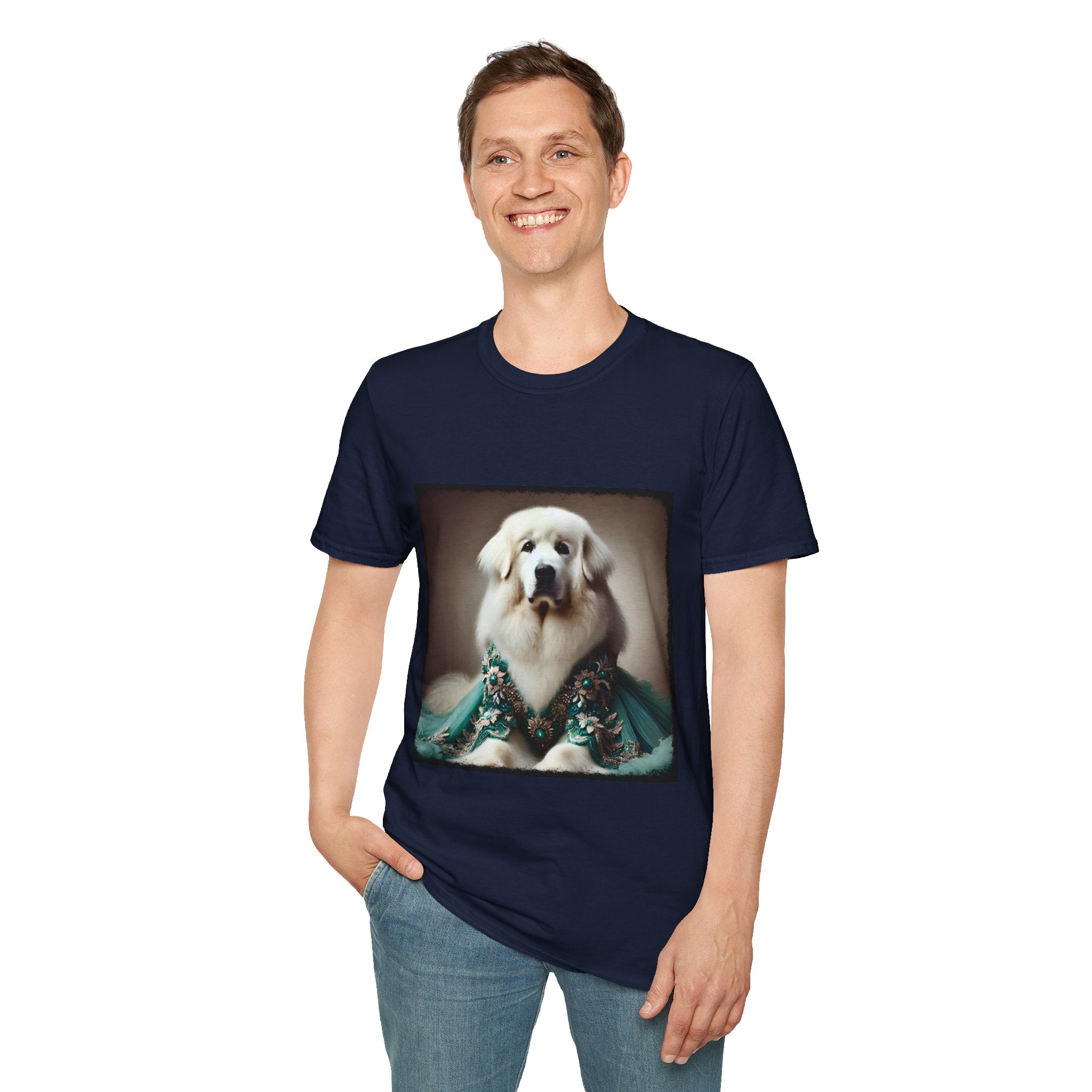 Great Pyrenees Elegant Doll | Unisex Dog T-Shirt