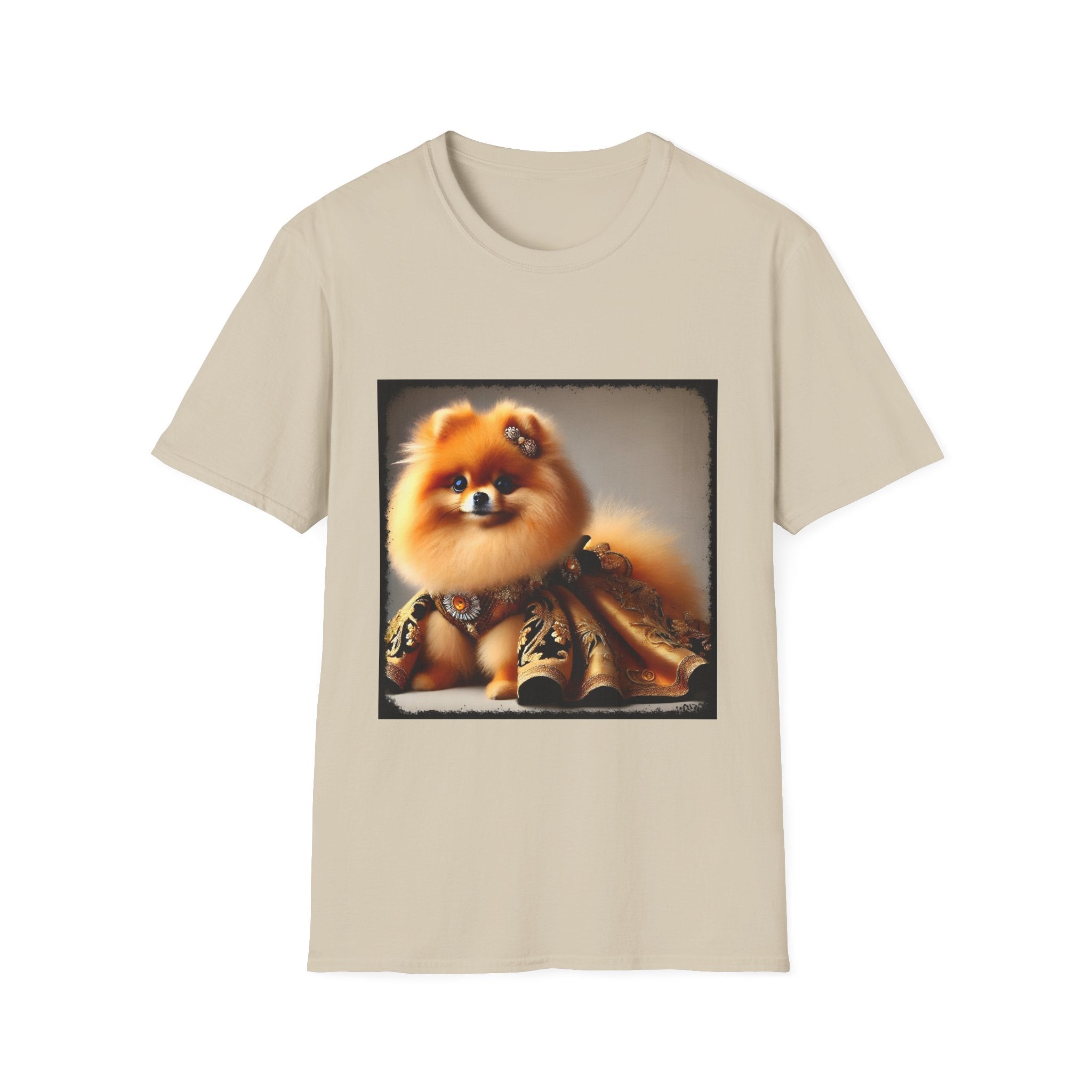 Pomeranian Golden Gal | Unisex Dog T-Shirt