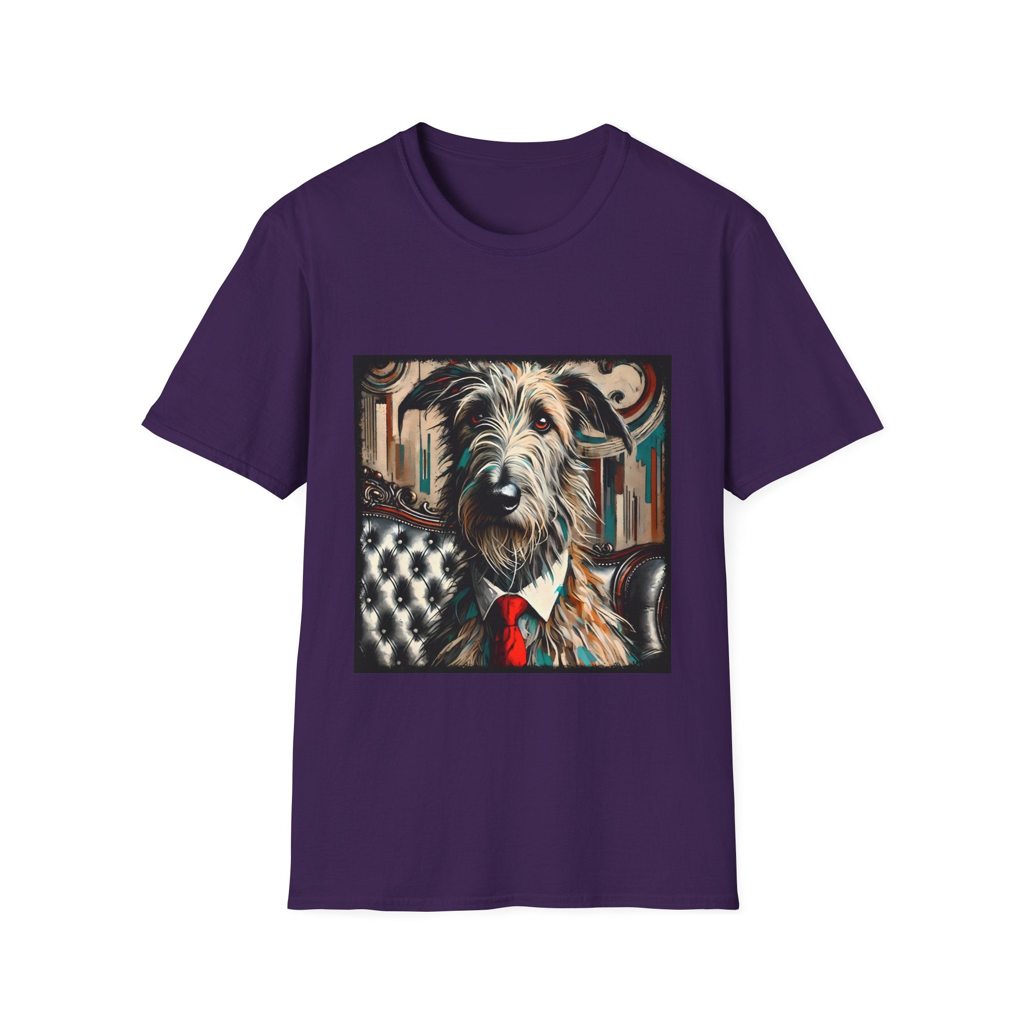 Irish Wolfhound Bold Gentleman |  Unisex Dog T-Shirt