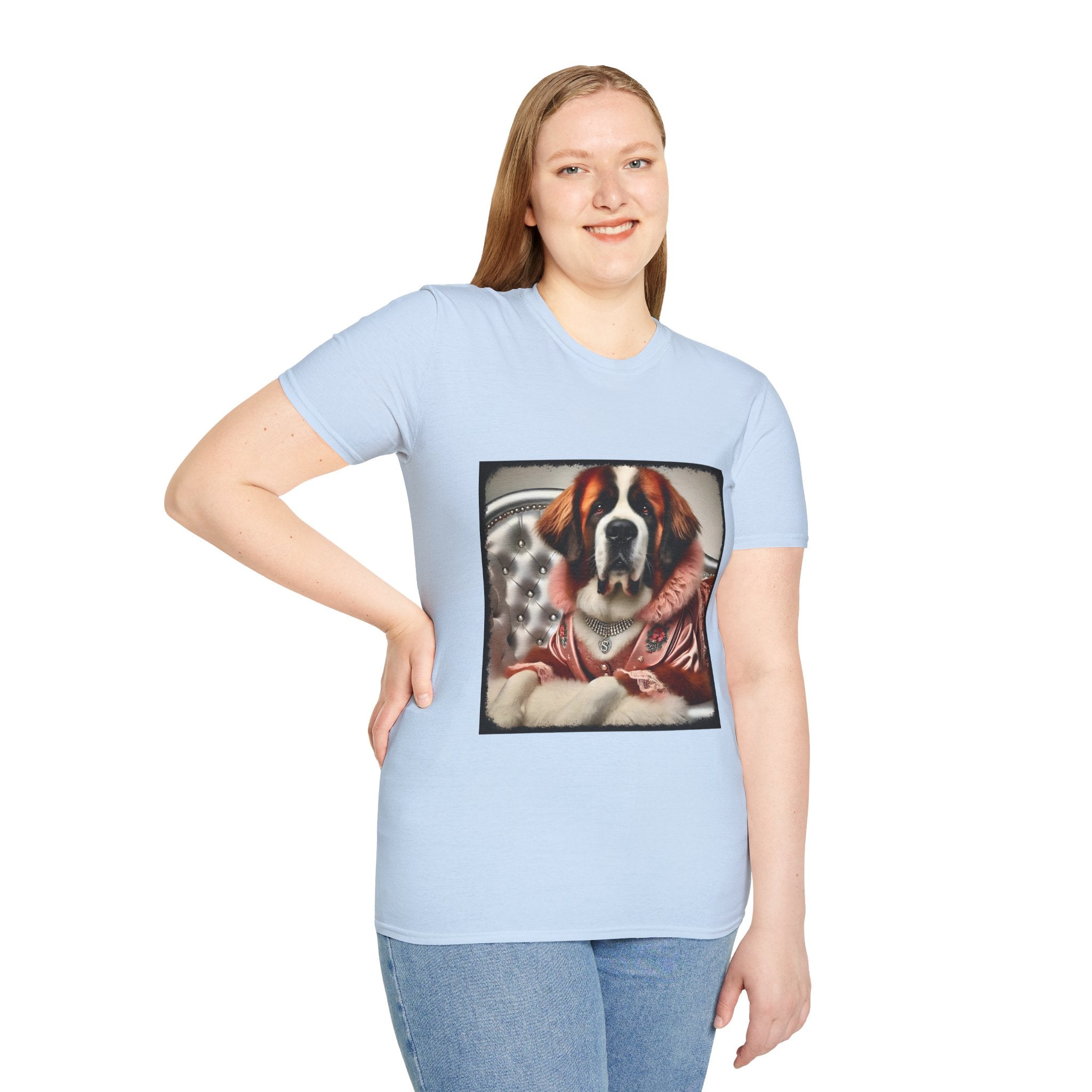 Saint Bernard Sweet Treat | Unisex Dog T-Shirt