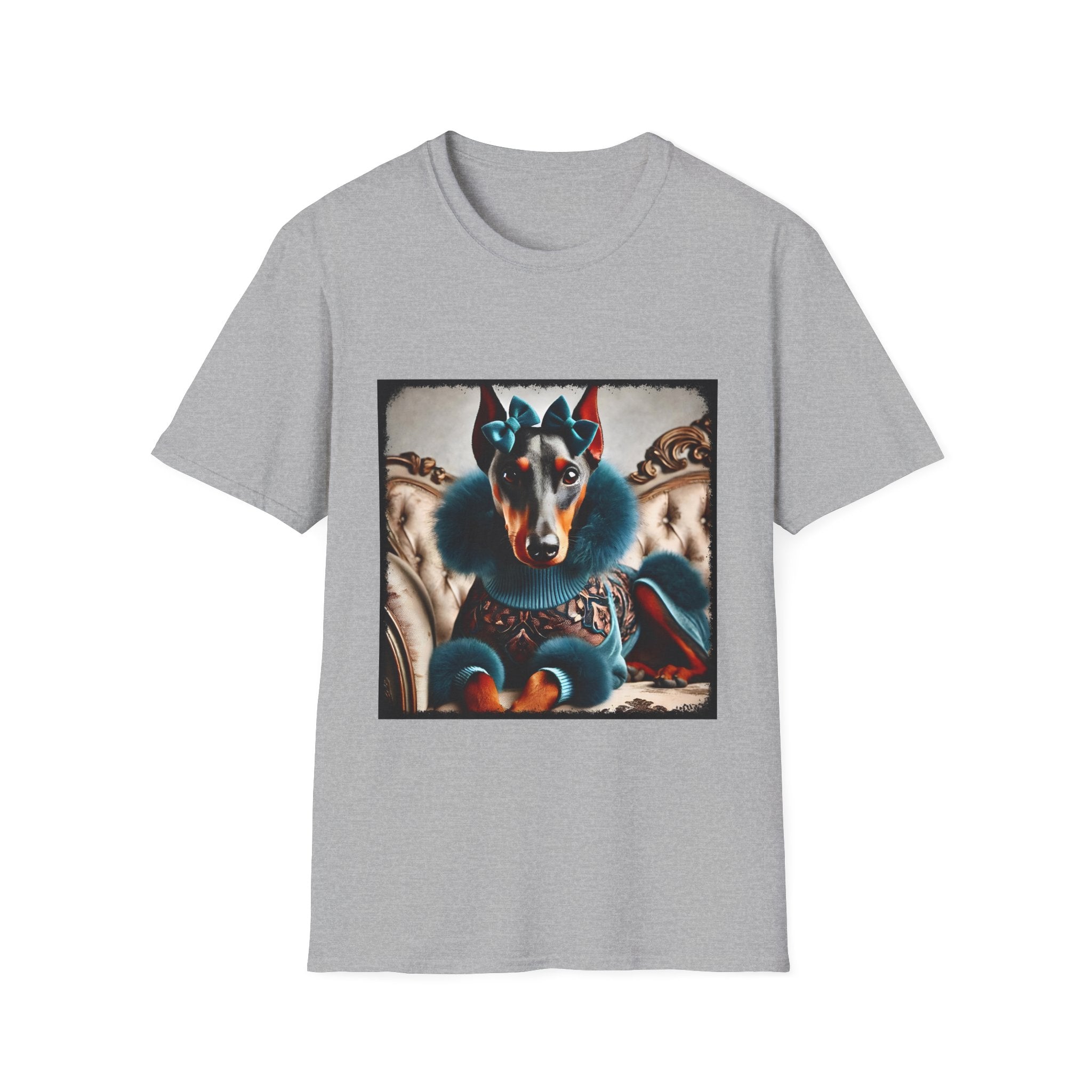 Doberman Pinscher Fashion Icon | Unisex Dog T-Shirt
