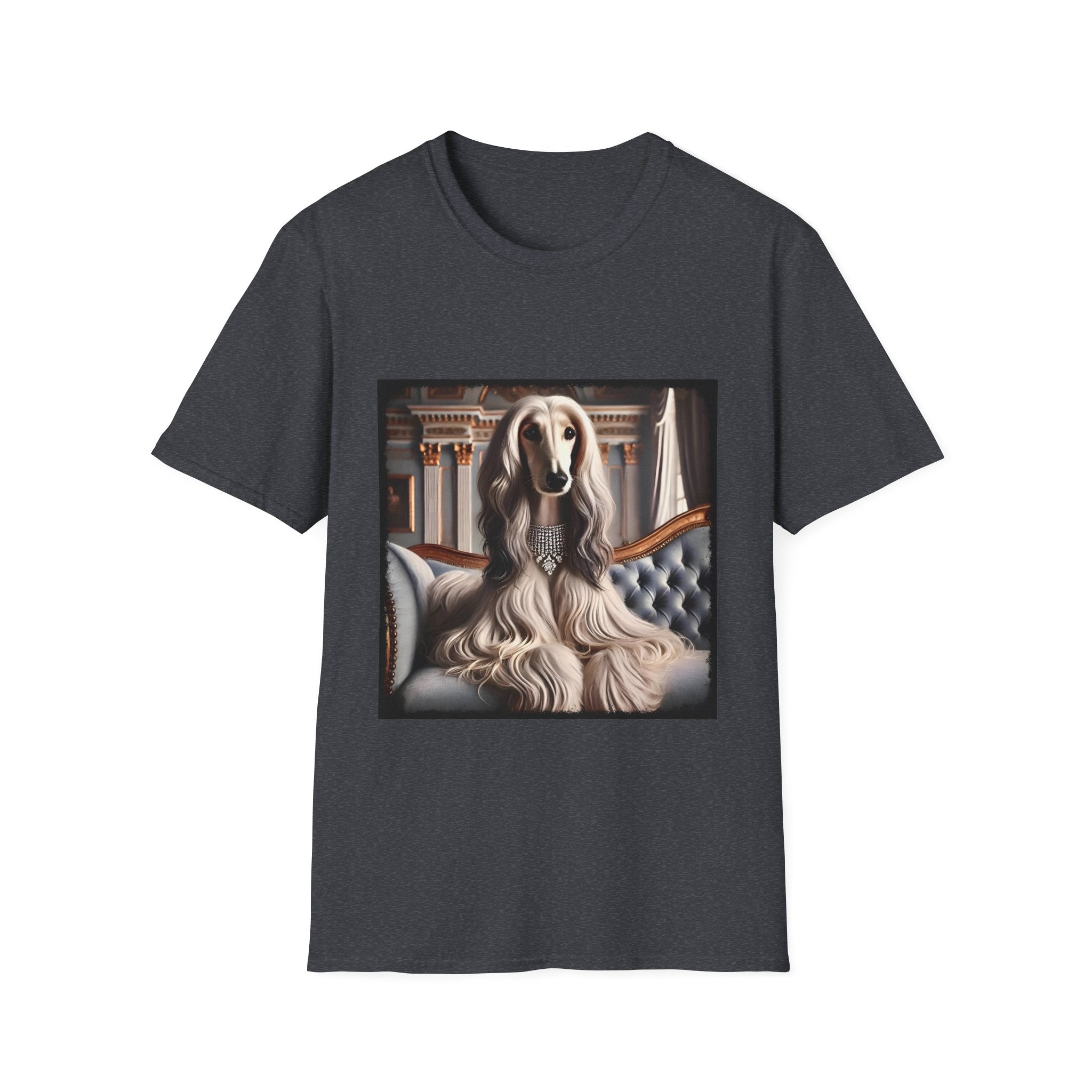 Afghan Hound Status Sniffer | Unisex Dog T-Shirt